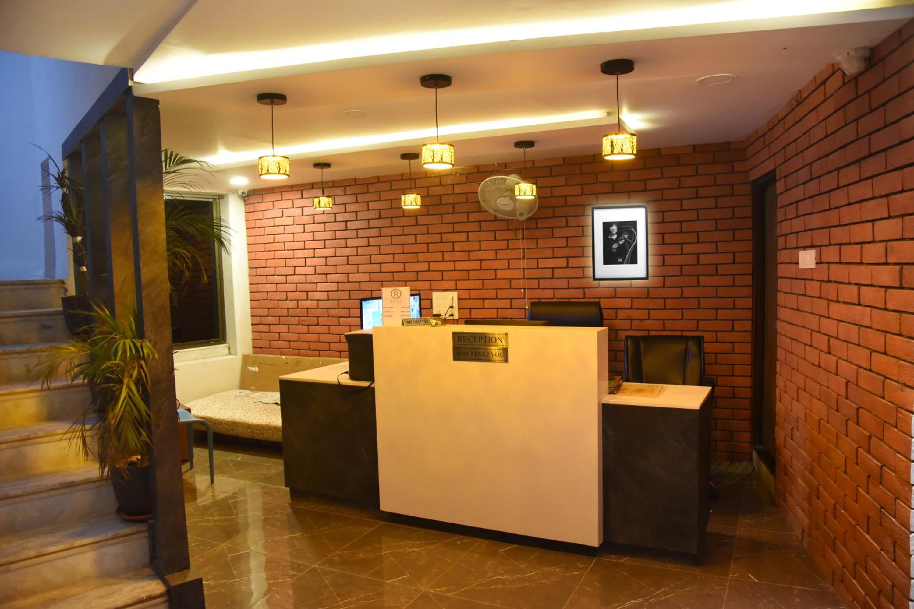 hotel reception