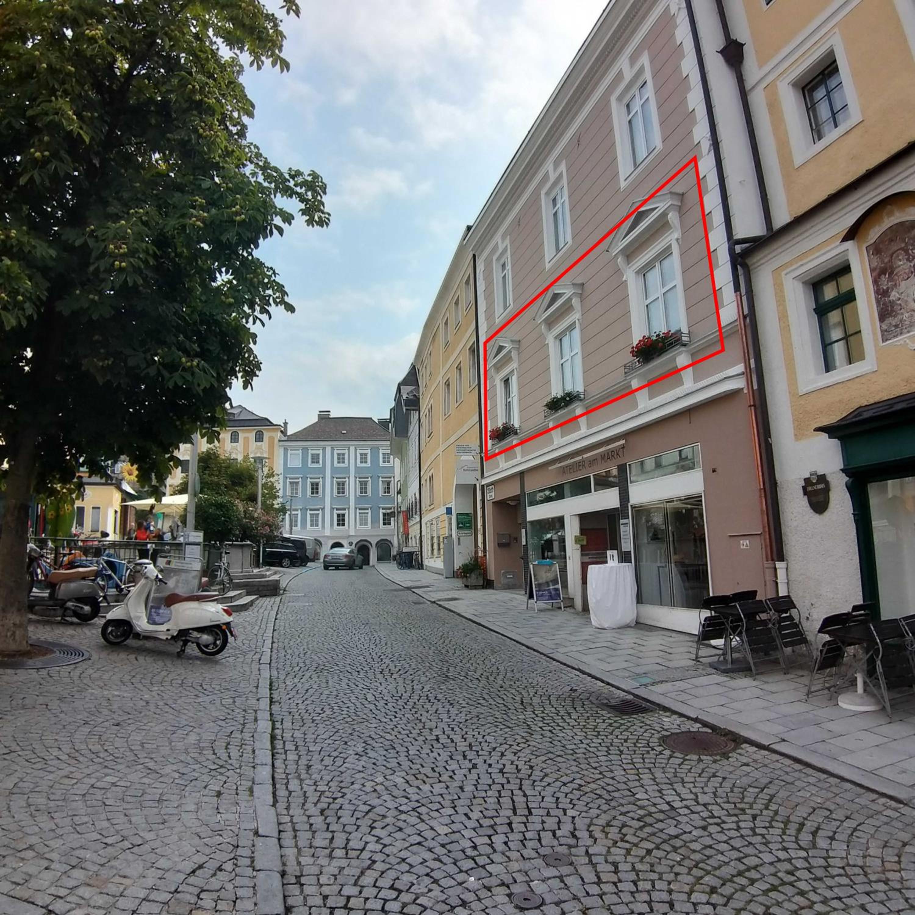 Markplatz Terrace view 3