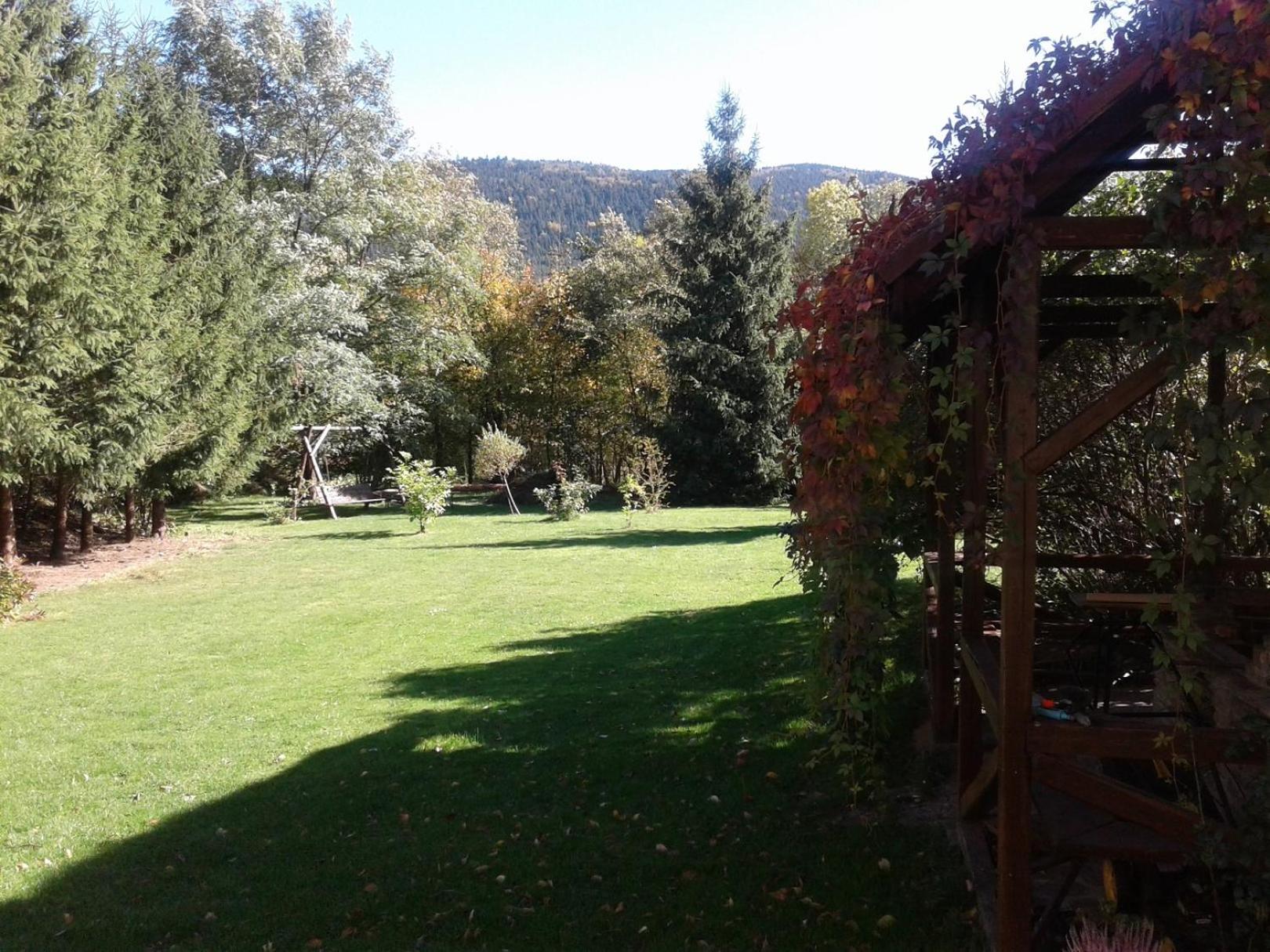 outdoor BBQ area