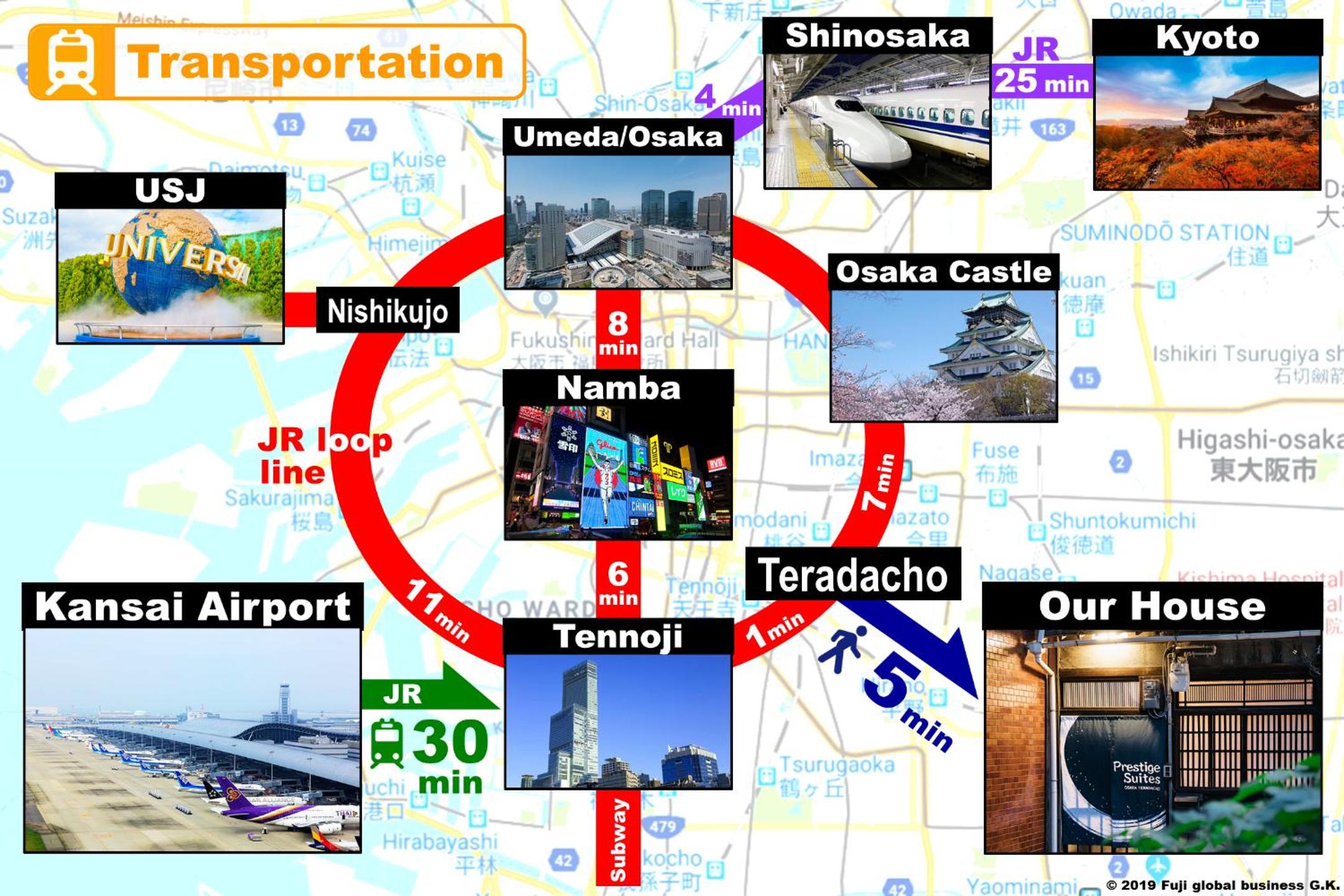 Prestige Suites Osaka Teradacho