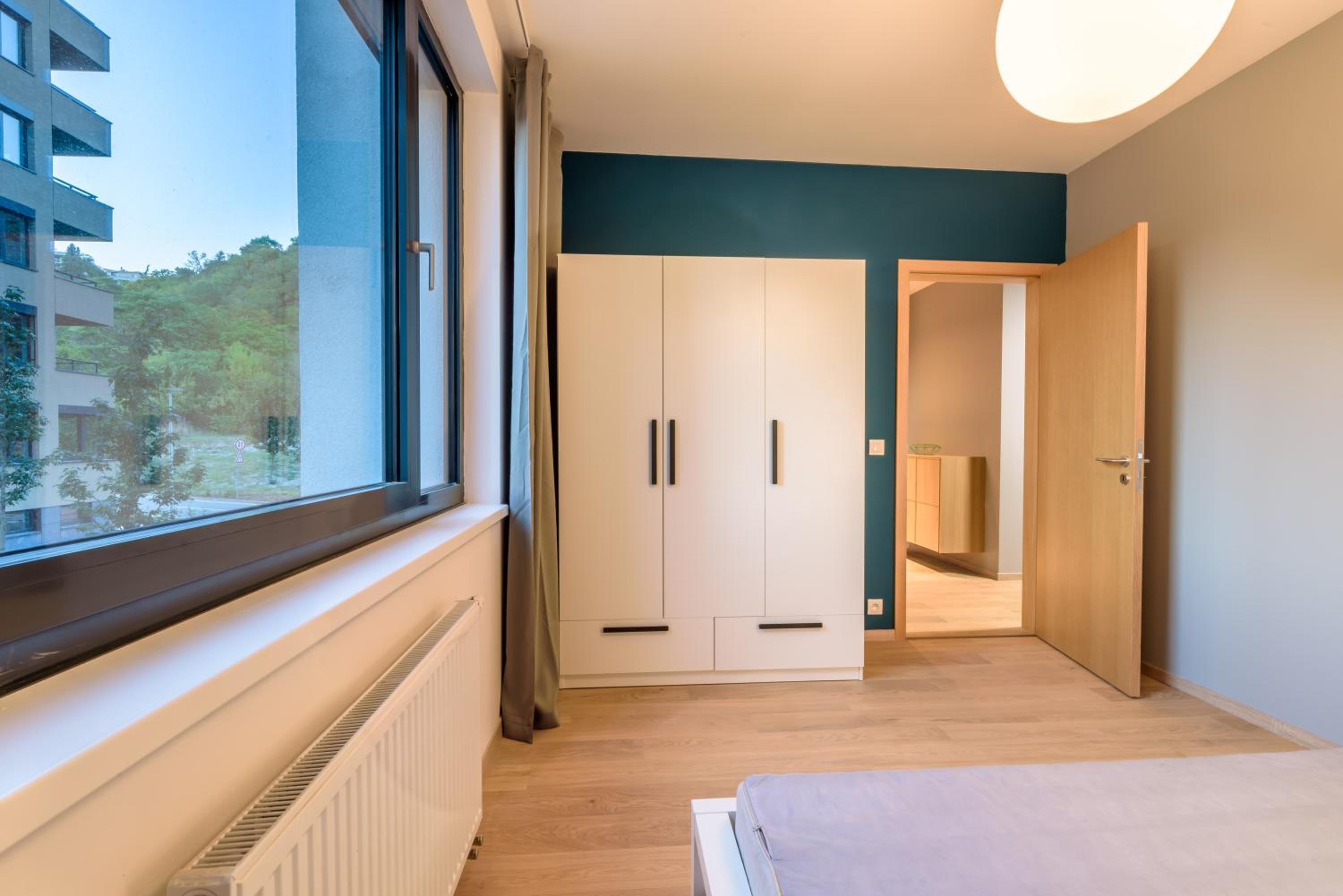 Bratislava center, river front, private parking included view 4