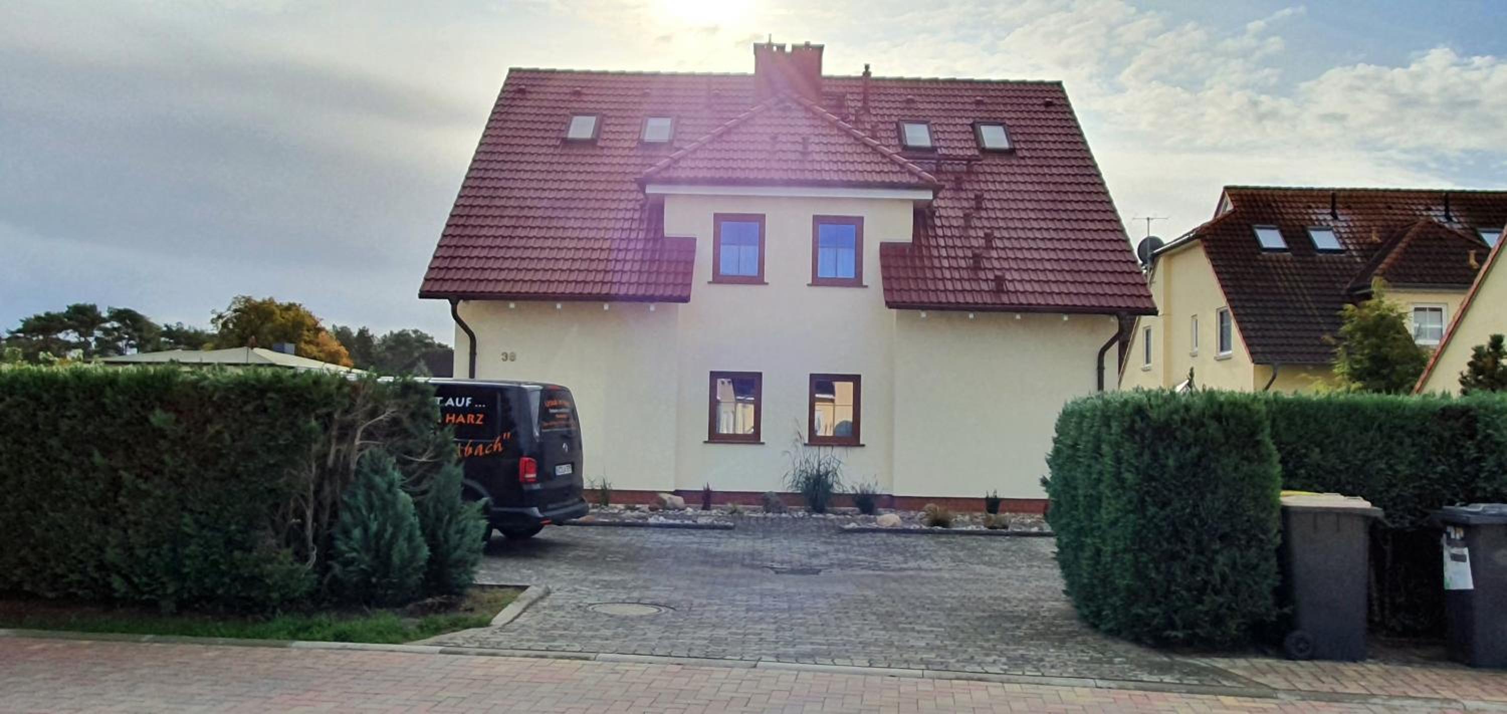 Ferienwohnung Gartentraum mit tollem Rasengarten