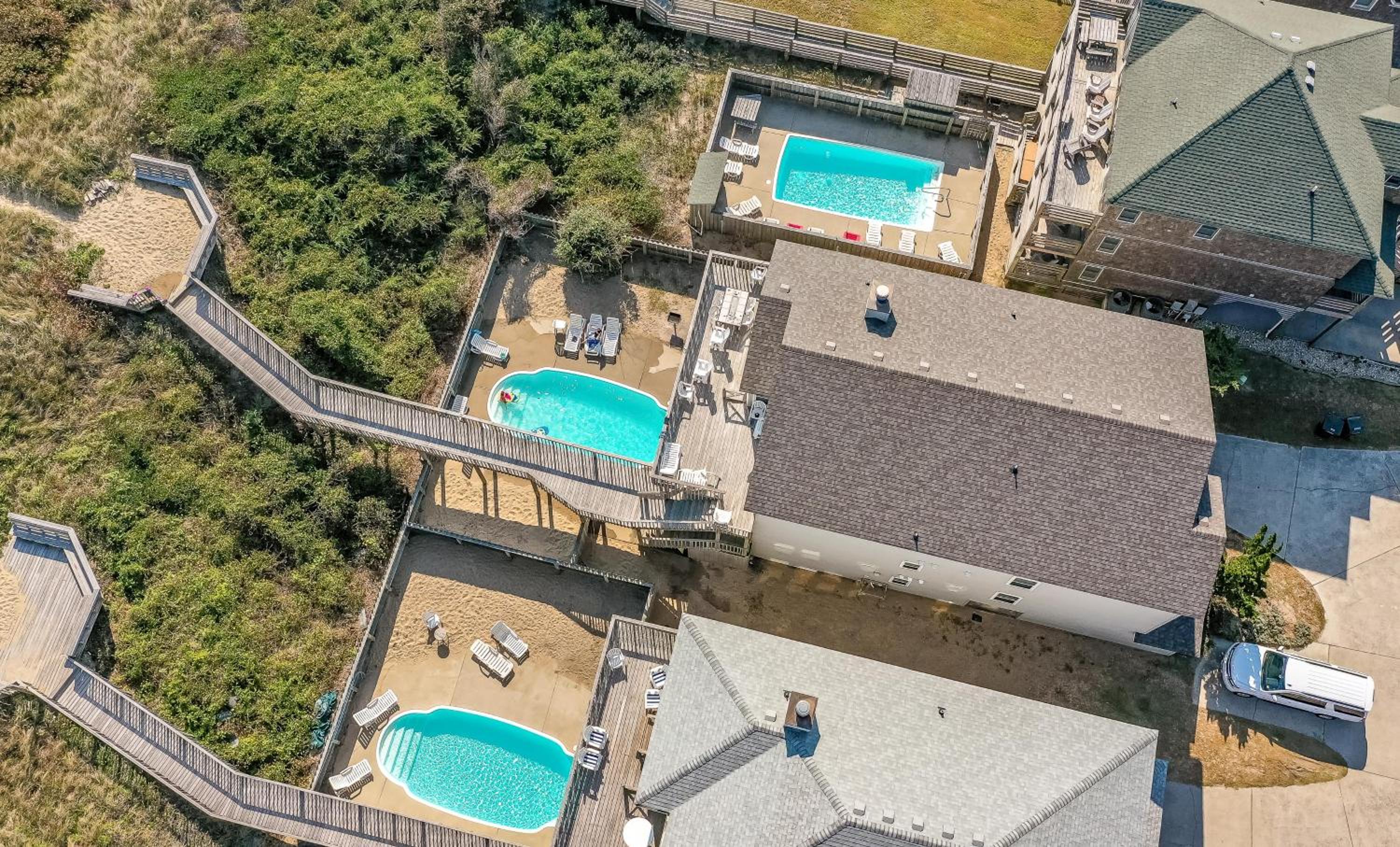 Smooth Sailing - Nags Head MP 10, Oceanfront, Ocean View, Pool, Hot Tub, Pets OK, Flex Stays