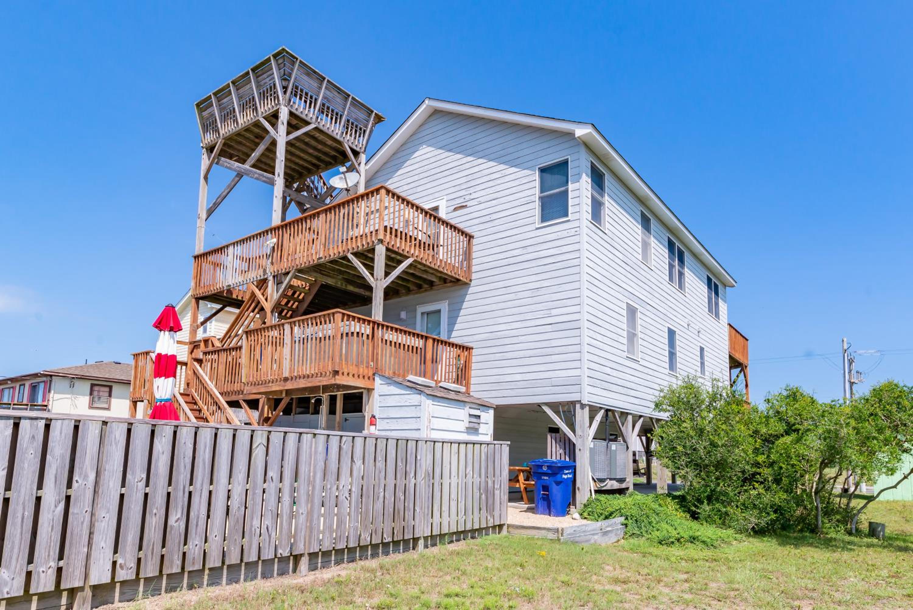Dream of Jeanne - Nags Head MP 12, Ocean View, 60 Yds to Beach, Pool Table, Pool, Hot Tub view 5