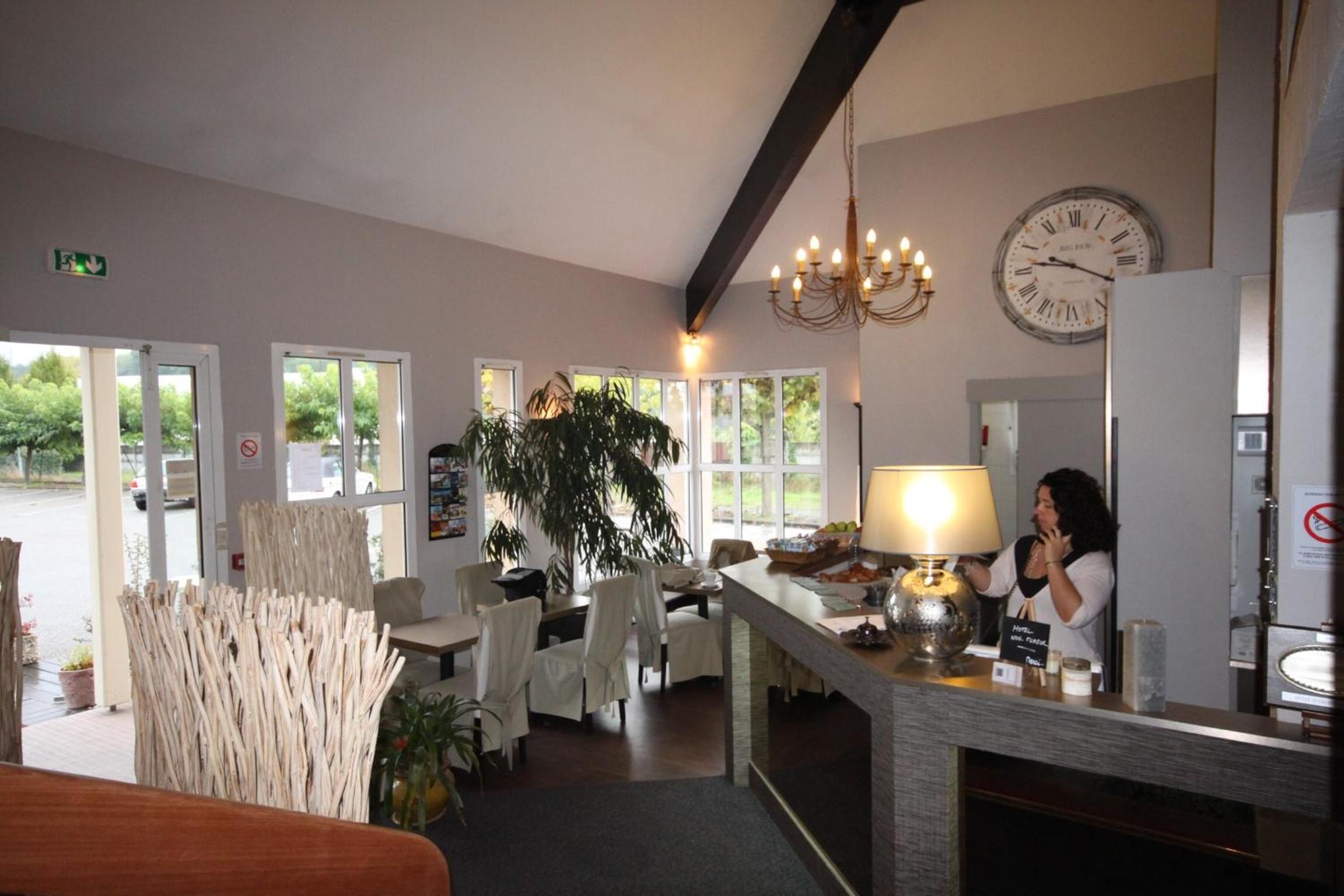hotel reception