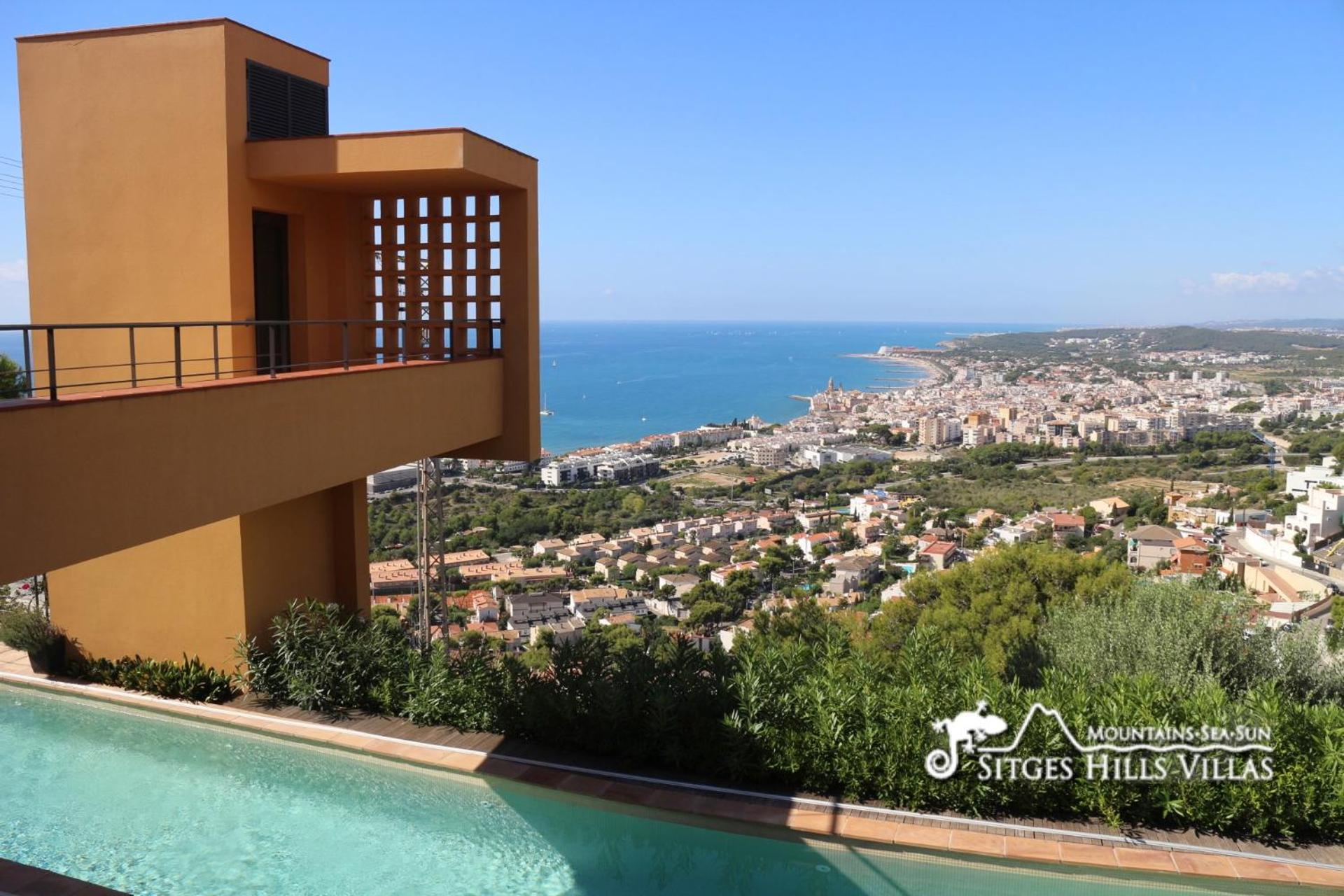 VILLA DUMAS with amazing sea views, AC and private pool view 5