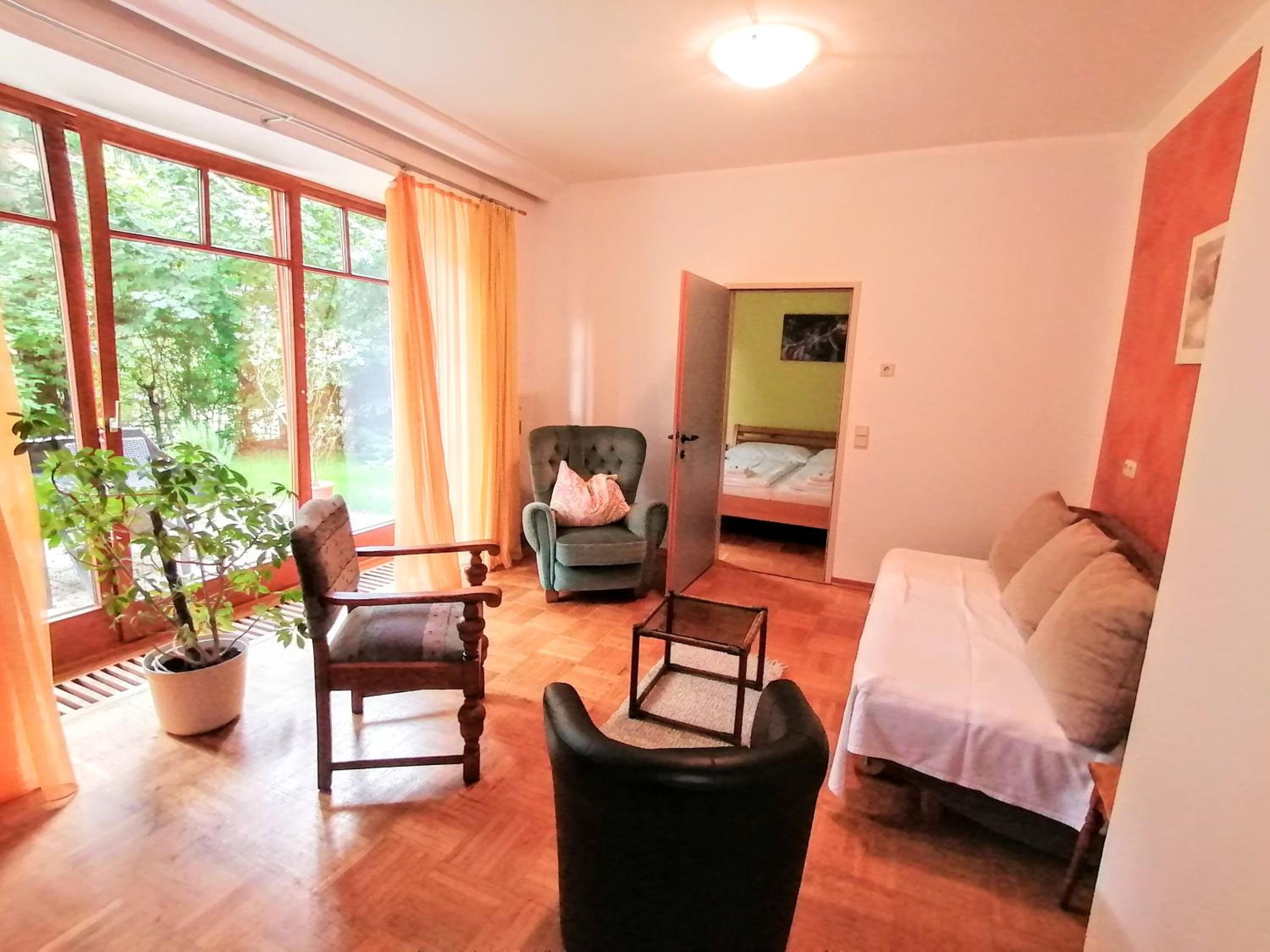 Gartenapartment view 2
