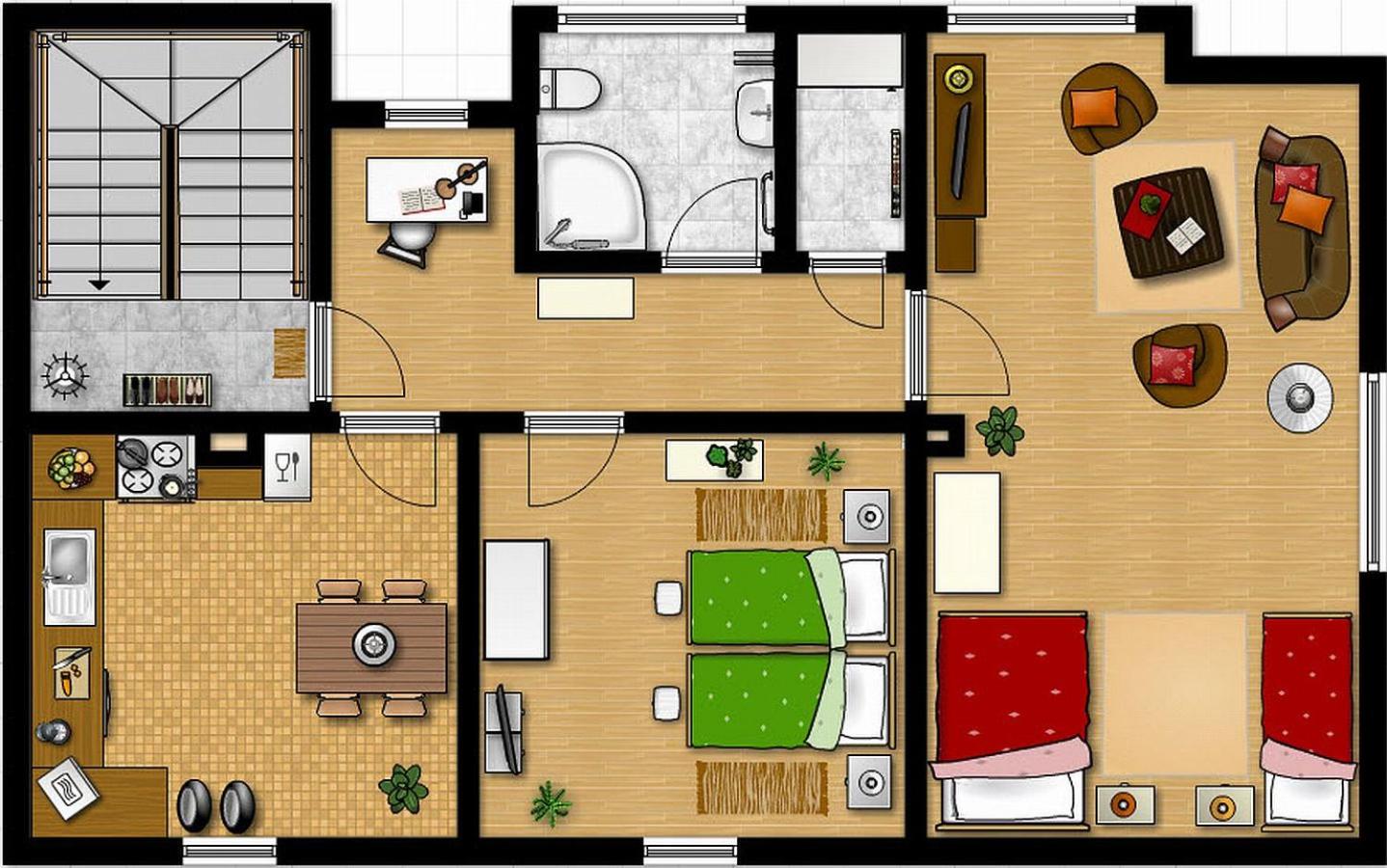 Haus Homann-Schneider, Apartment Stefan view 5