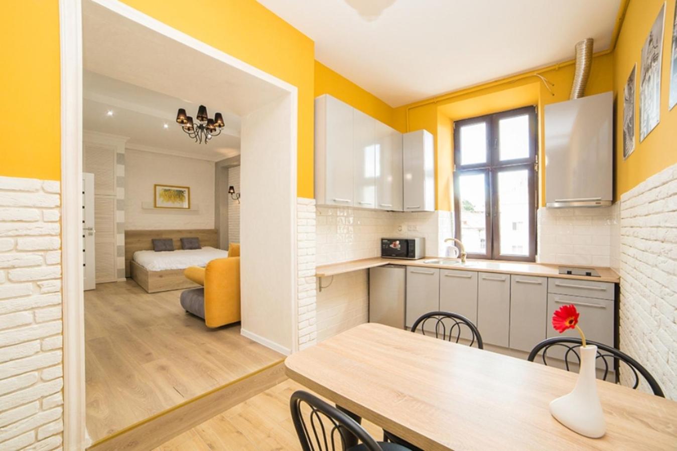 Miskevycha Square Apartment- 2 minutes to the Opera House and Market Square