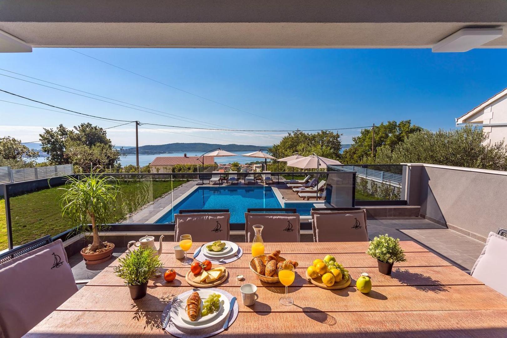 Seaview Villa Stanka with Pool and attached Jacuzzi view 4