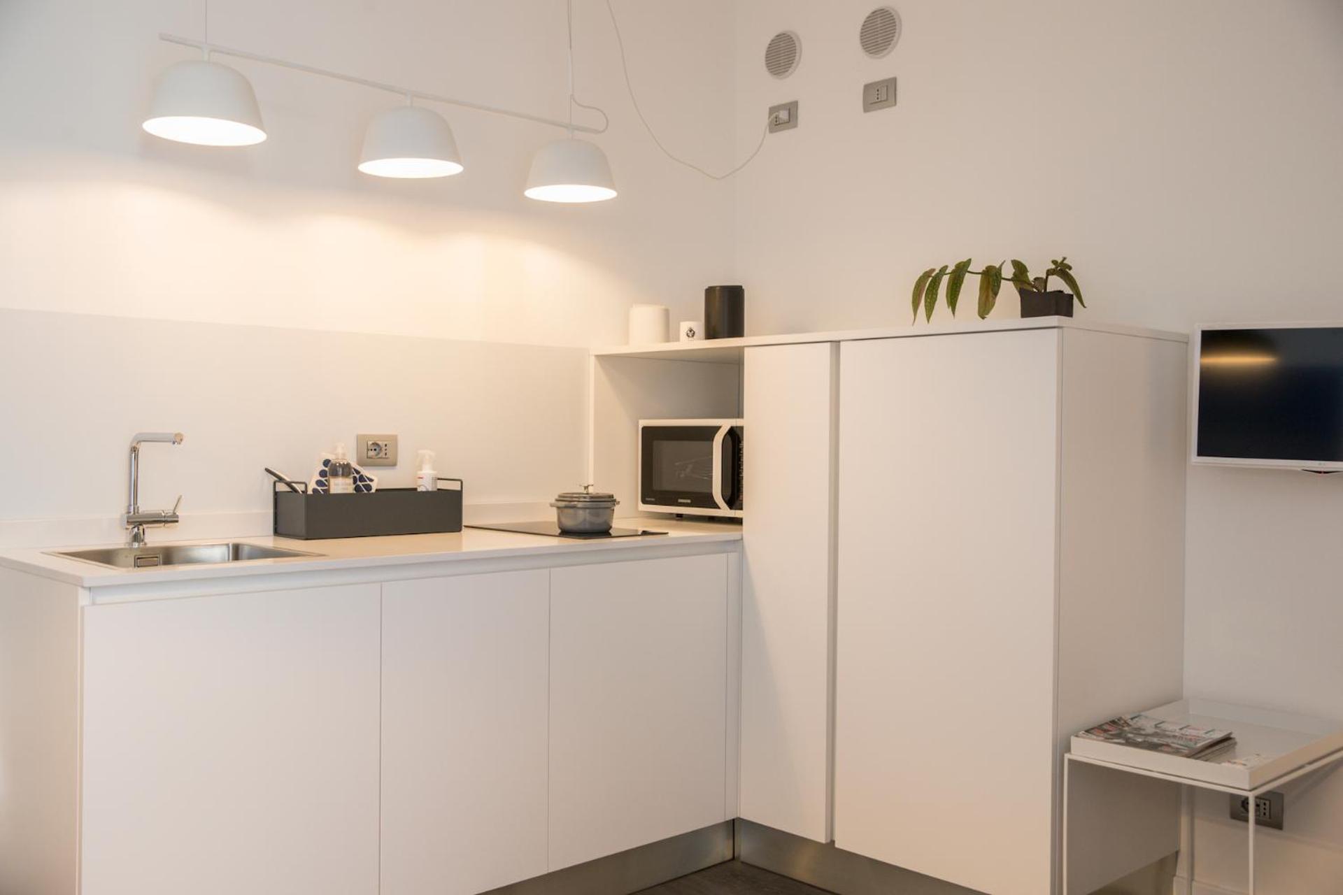 Mancidue en Trento — kitchen