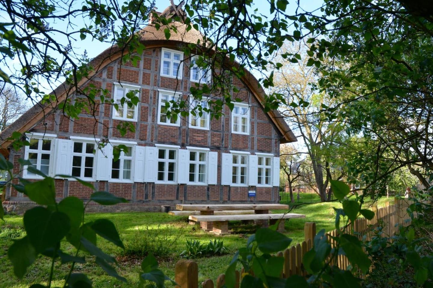 Deichkind - Reetdachhaus direkt am Elbdeich