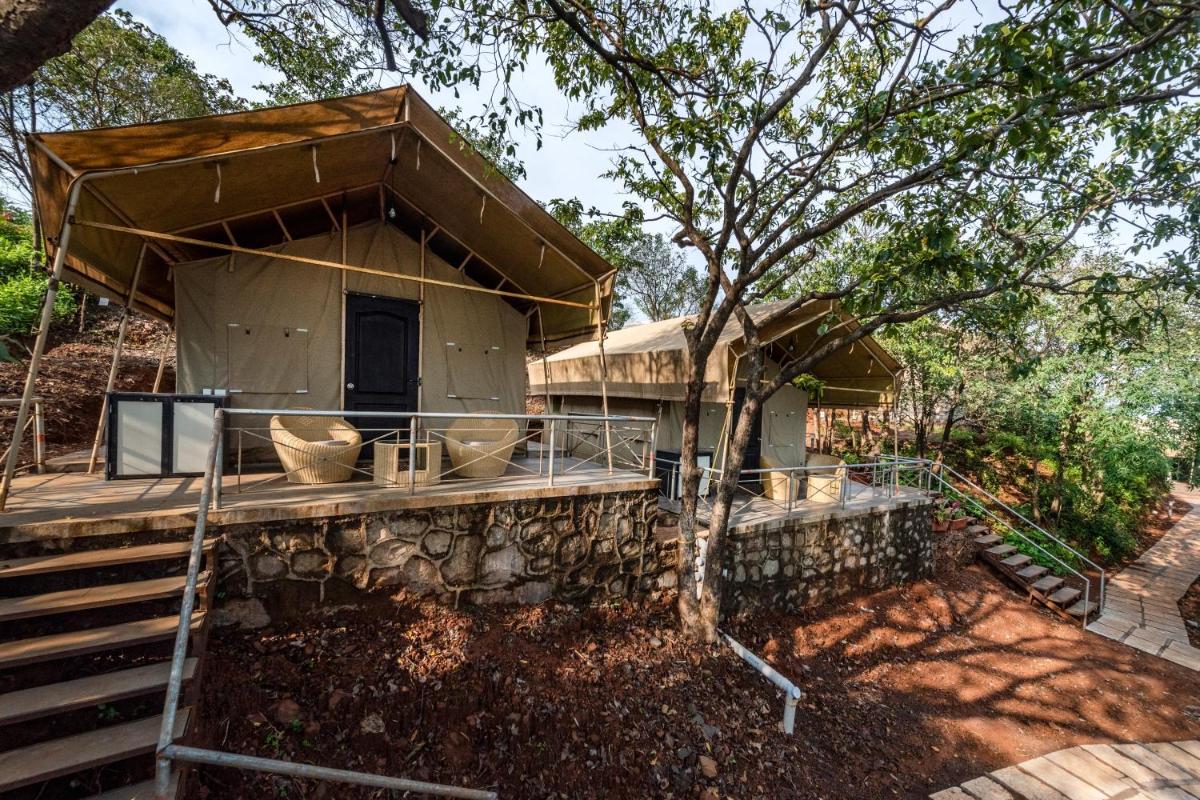SaffronStays Falcon Tents, Lonavala view 2