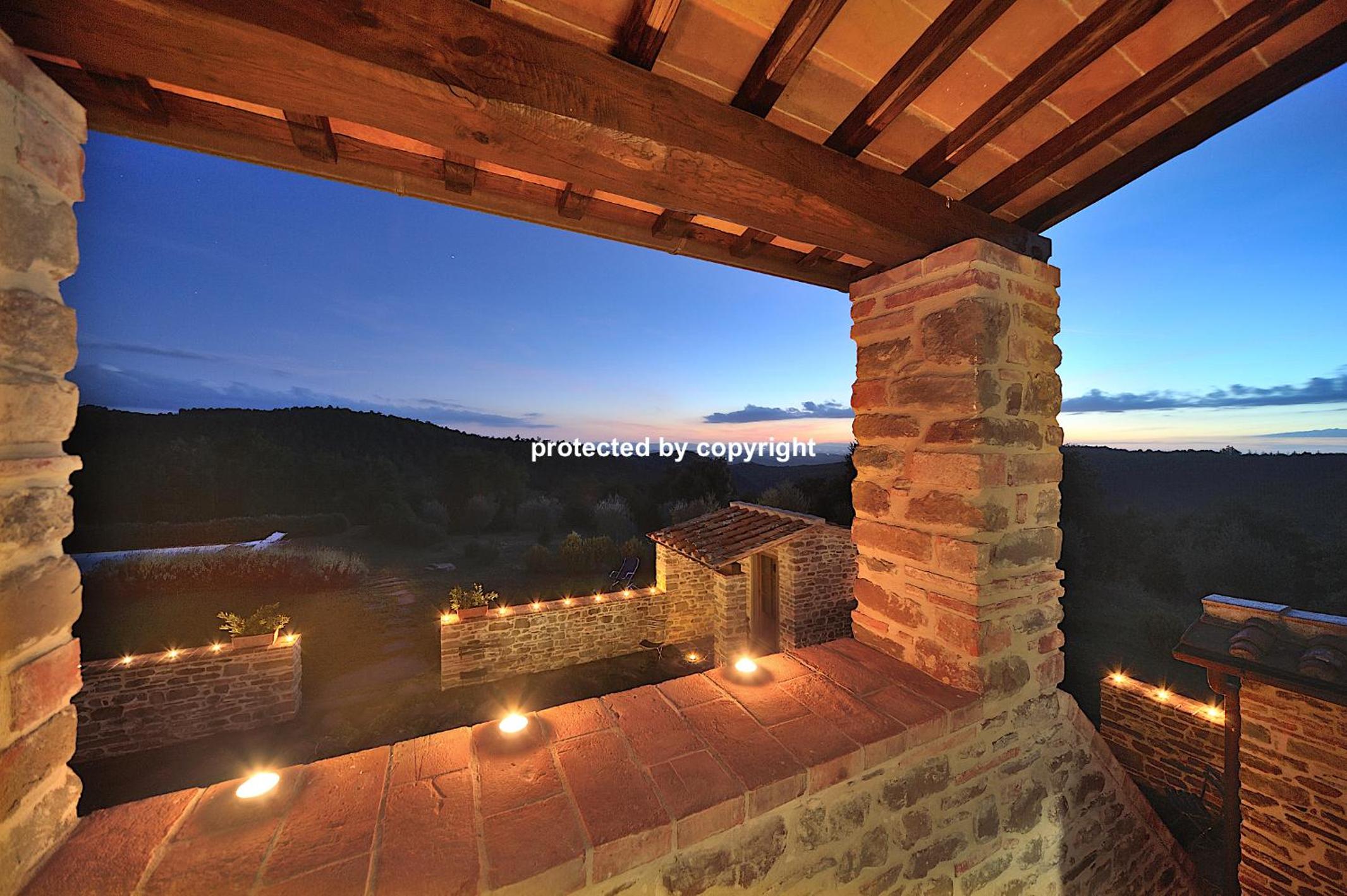 Luxury Stone Villa Salt Water Pool view 5