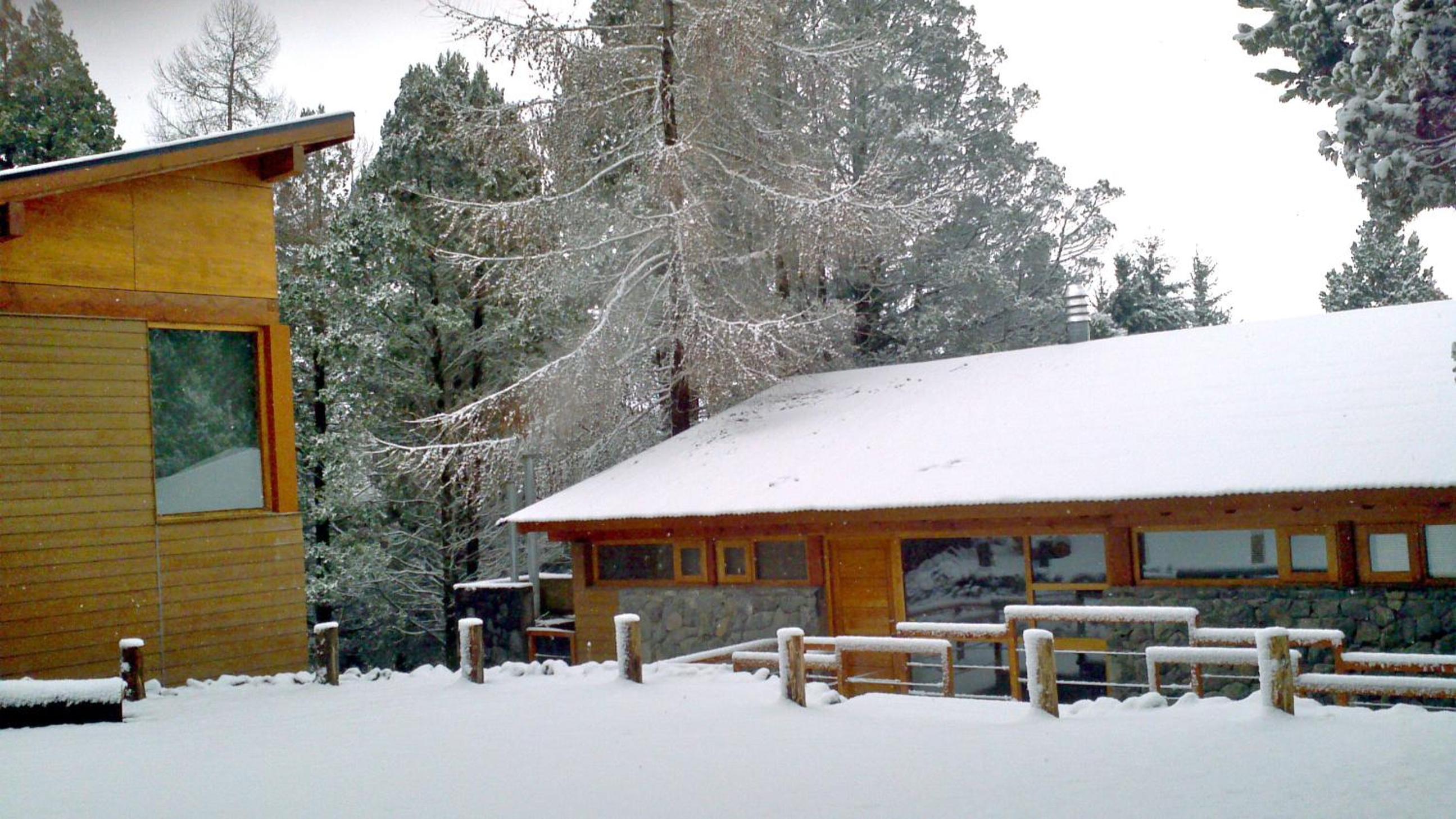 outdoor BBQ area