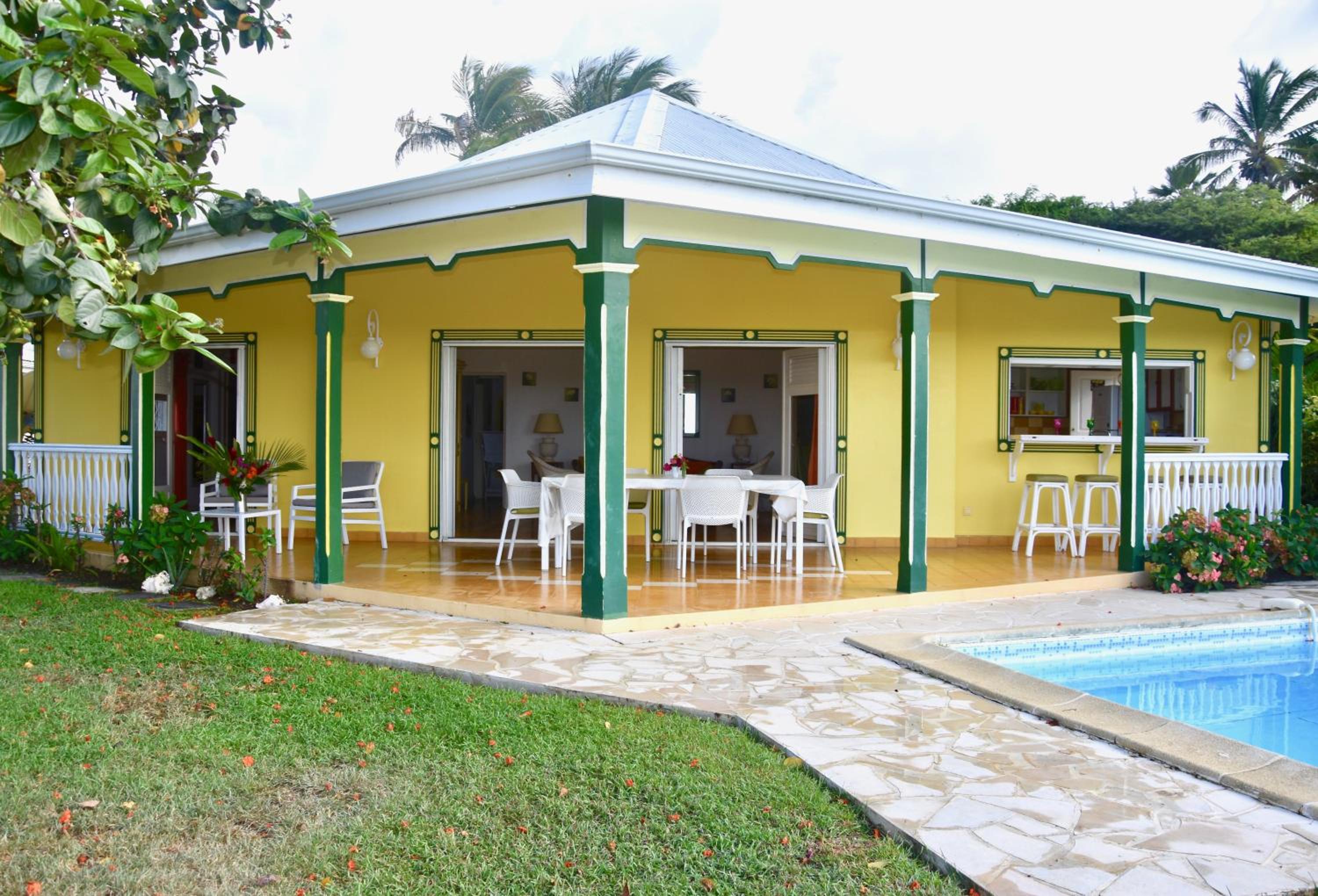 Villa Guadeloupe Saint François Accès Mer Piscine IGUANA BAY - Villa Zagadi view 3