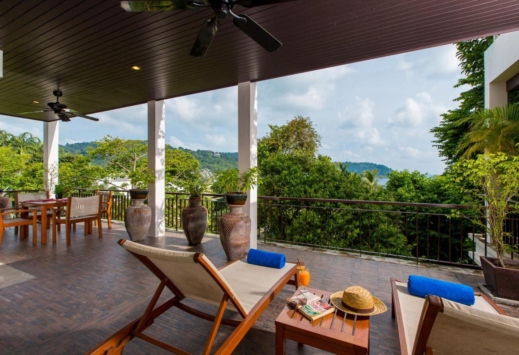 Kata gardens penthouse seaview with rooftop pool 8C