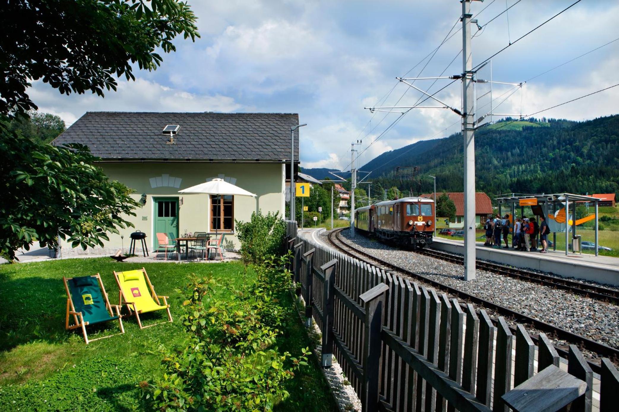 Urlaub am Bahnhof