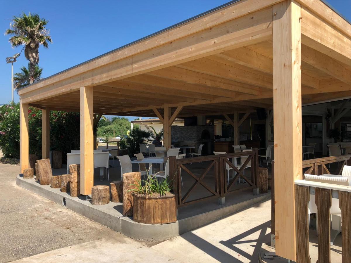 outdoor BBQ area
