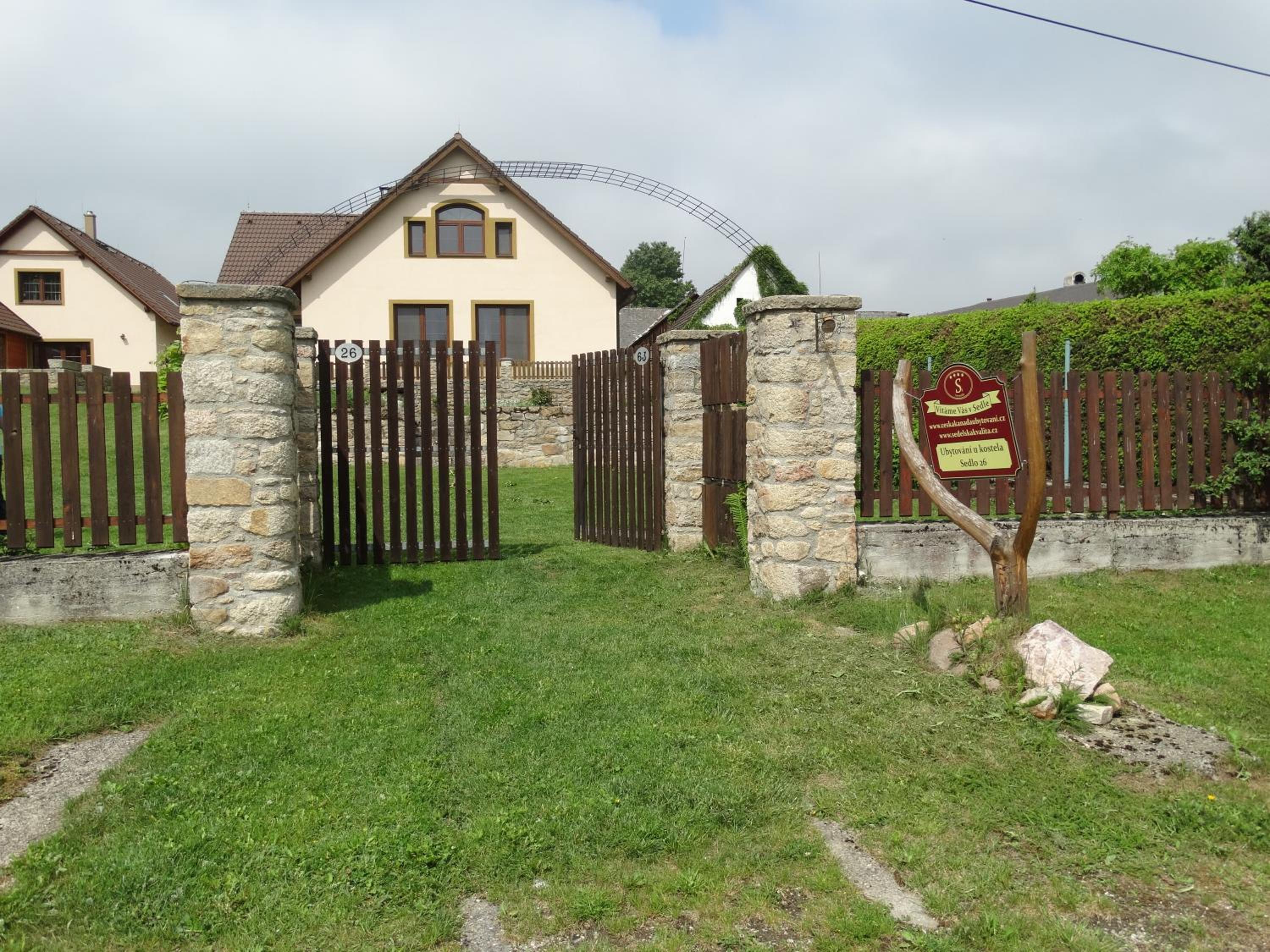 Ubytování u kostela, SEDLO 12os