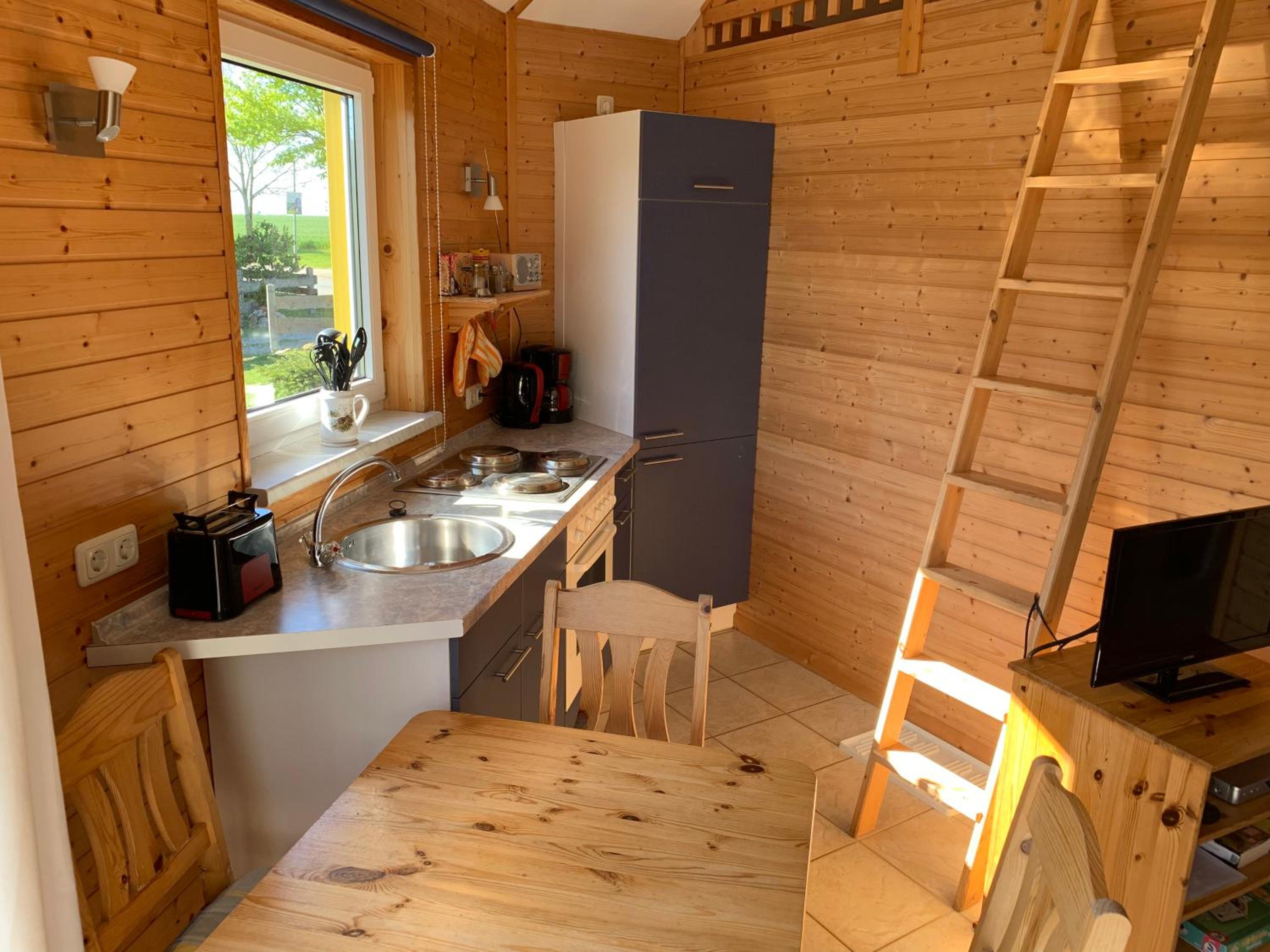 Roter Ostseebungalow