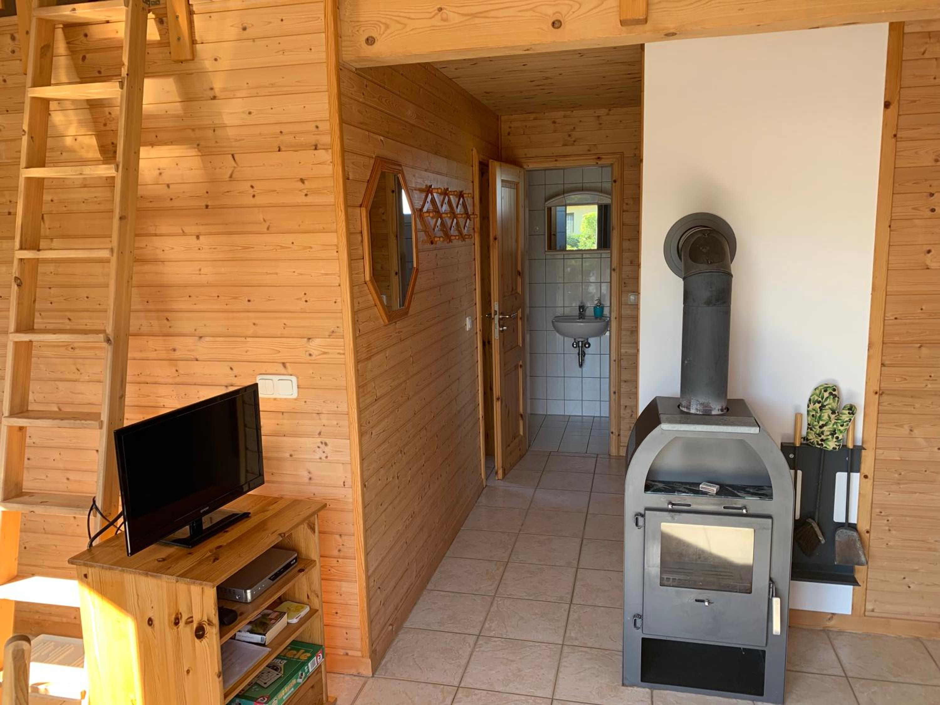 Roter Ostseebungalow