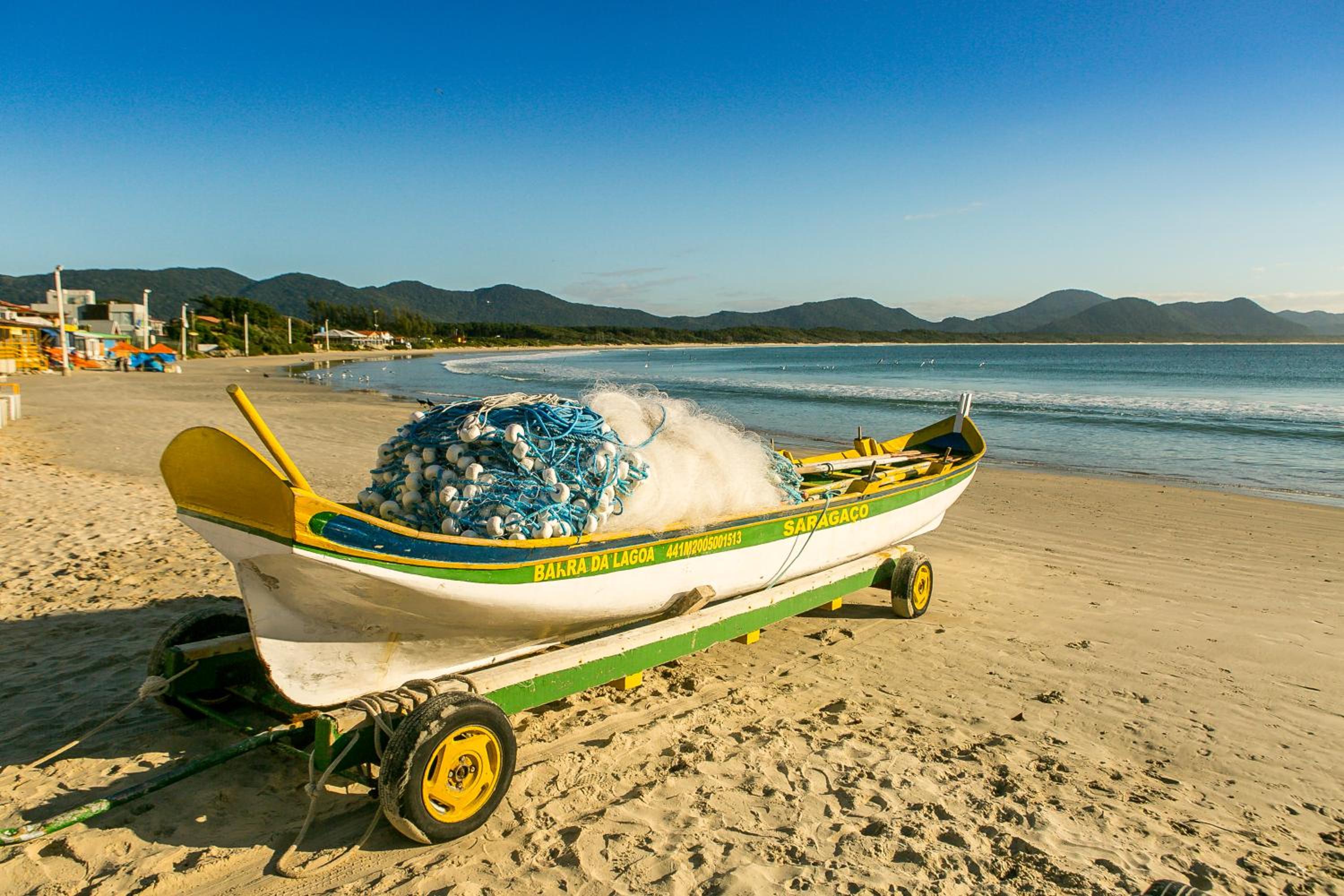 Apartamento nota 10 na praia da Barra da Lagoa