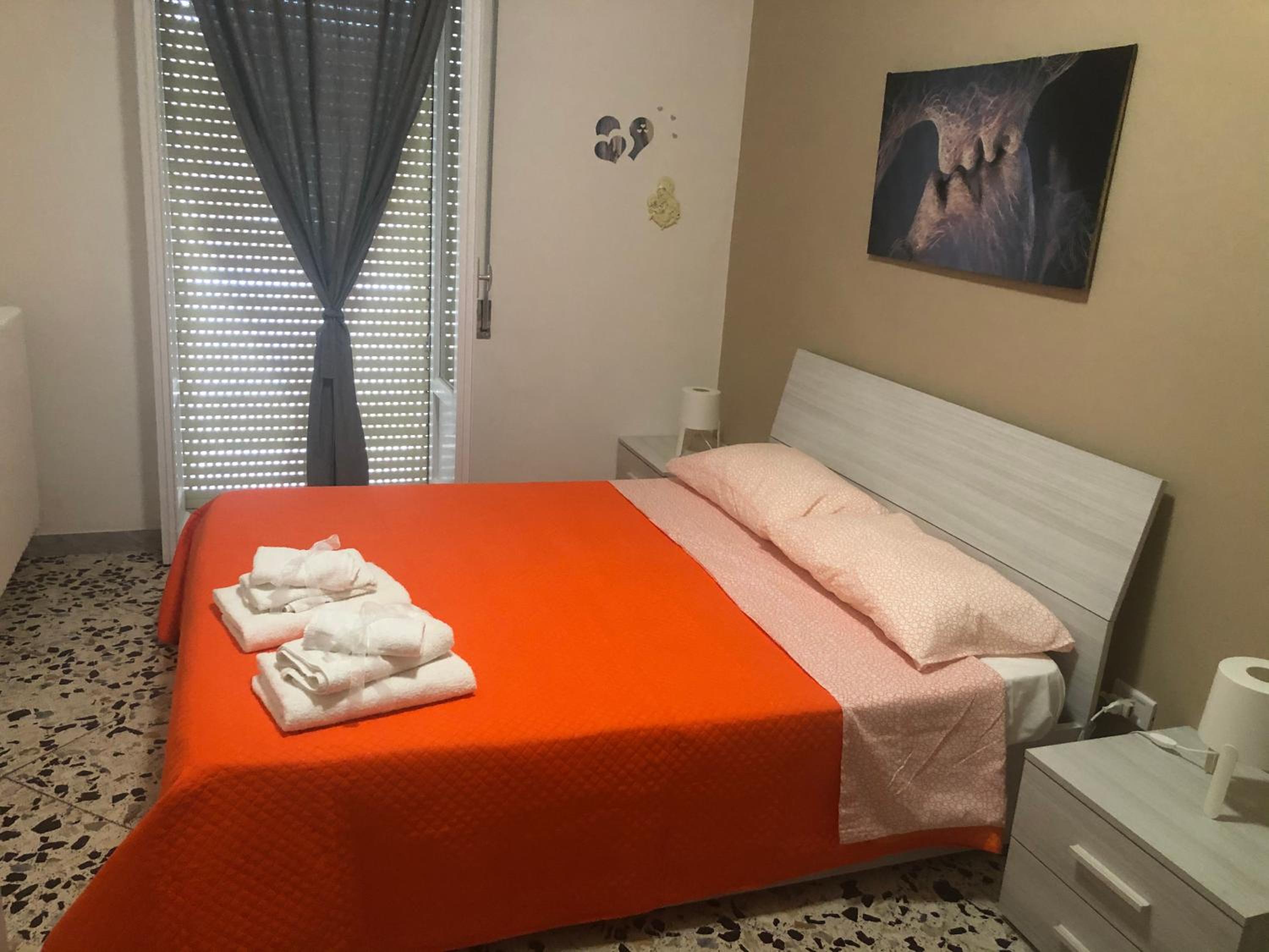 U pallimmer en Matera — hotel room