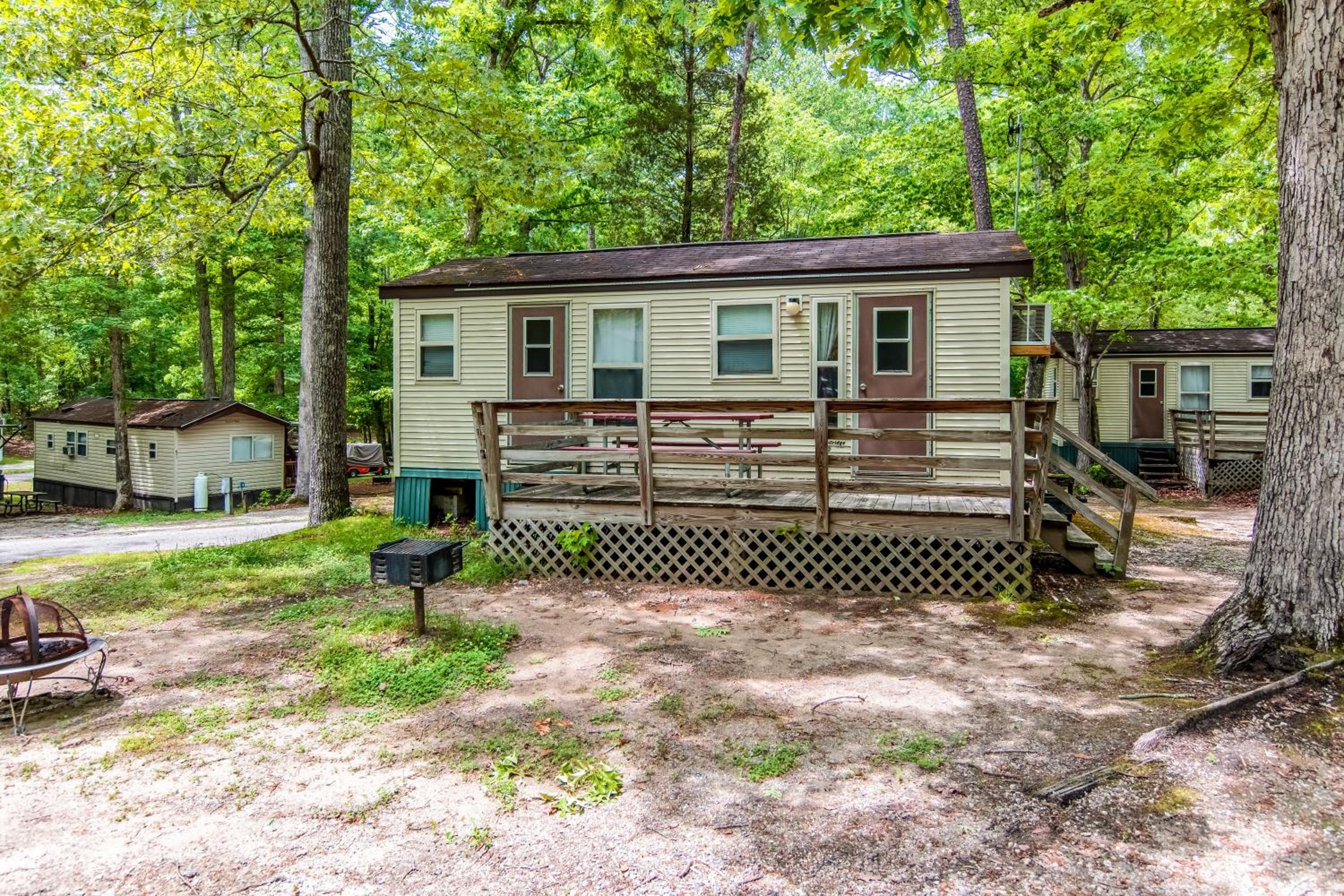 Williamsburg Camping Resort One Bedroom Cabin 3 view 2