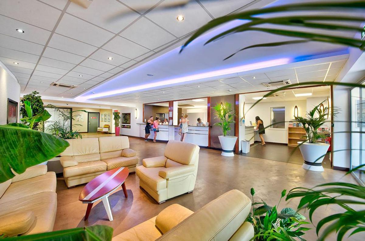 hotel reception