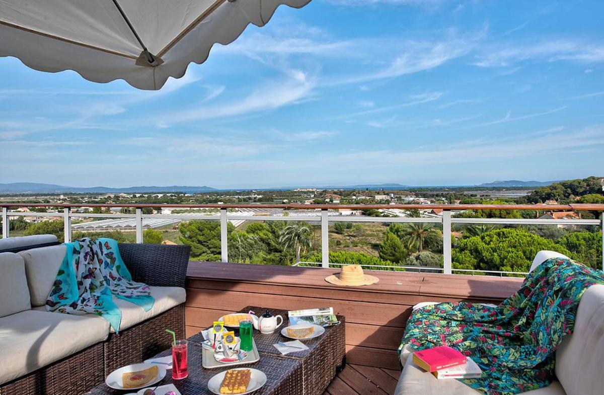 outdoor BBQ area