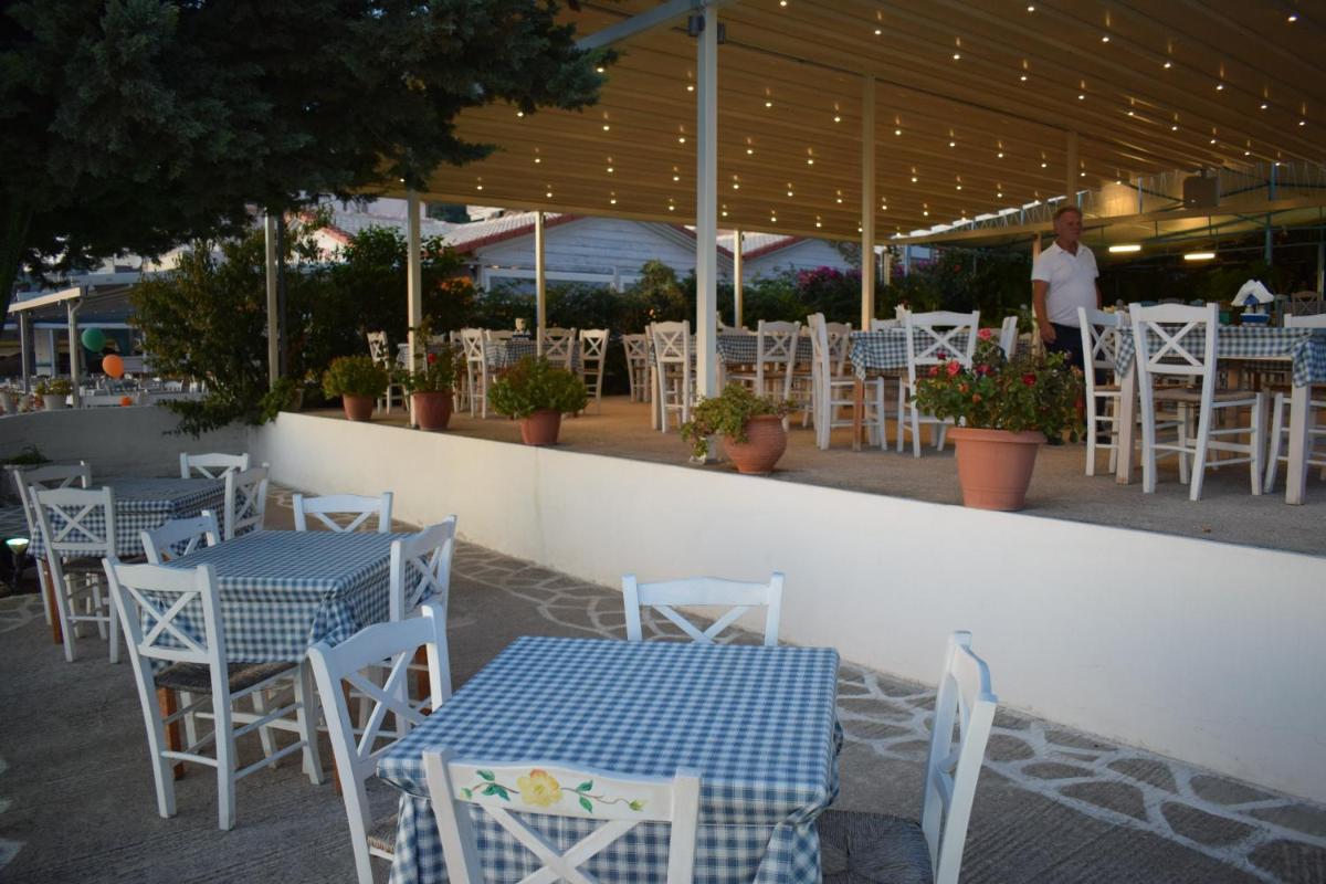 outdoor BBQ area