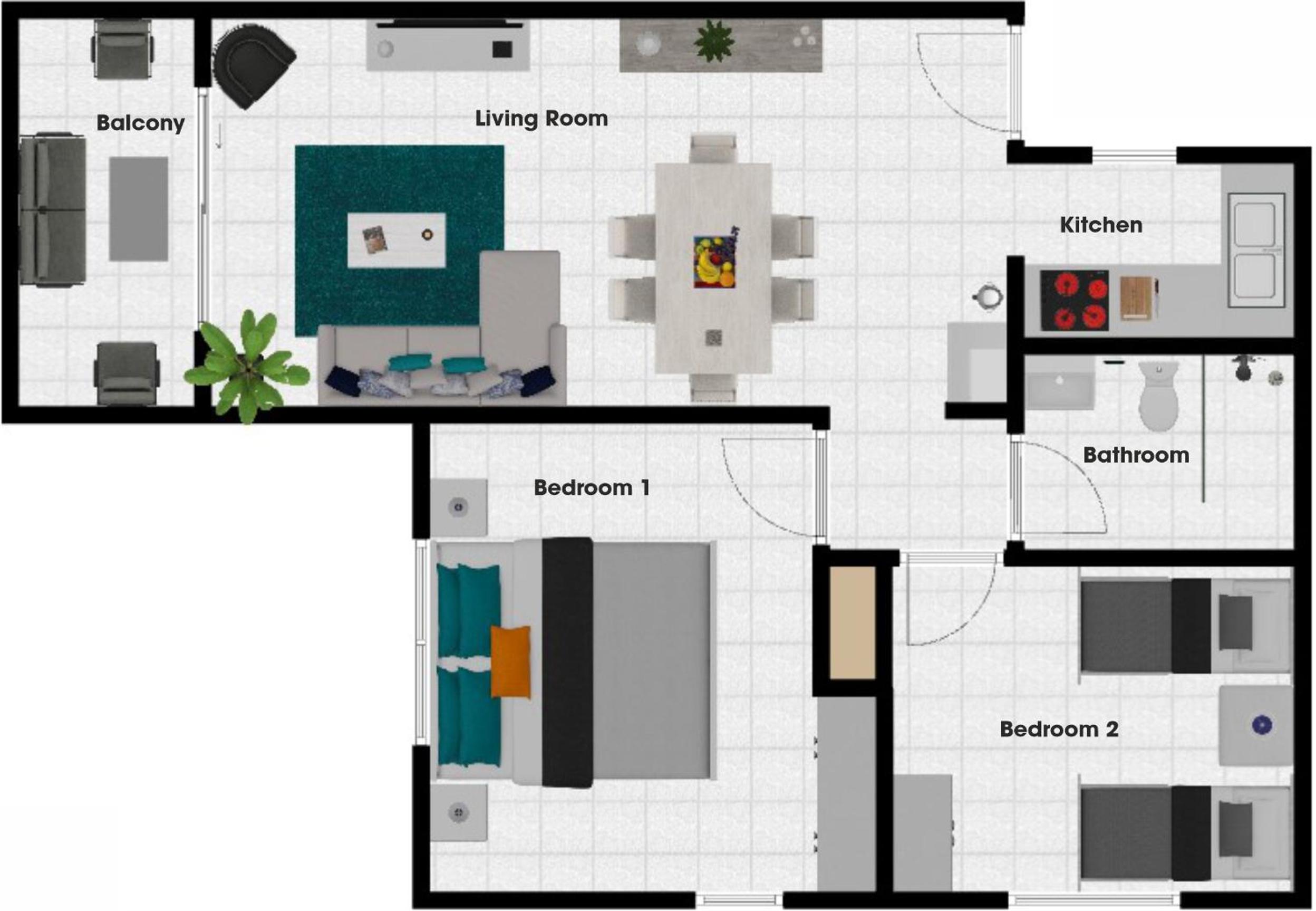 Margarita Gardens - Self Service Apartments view 2