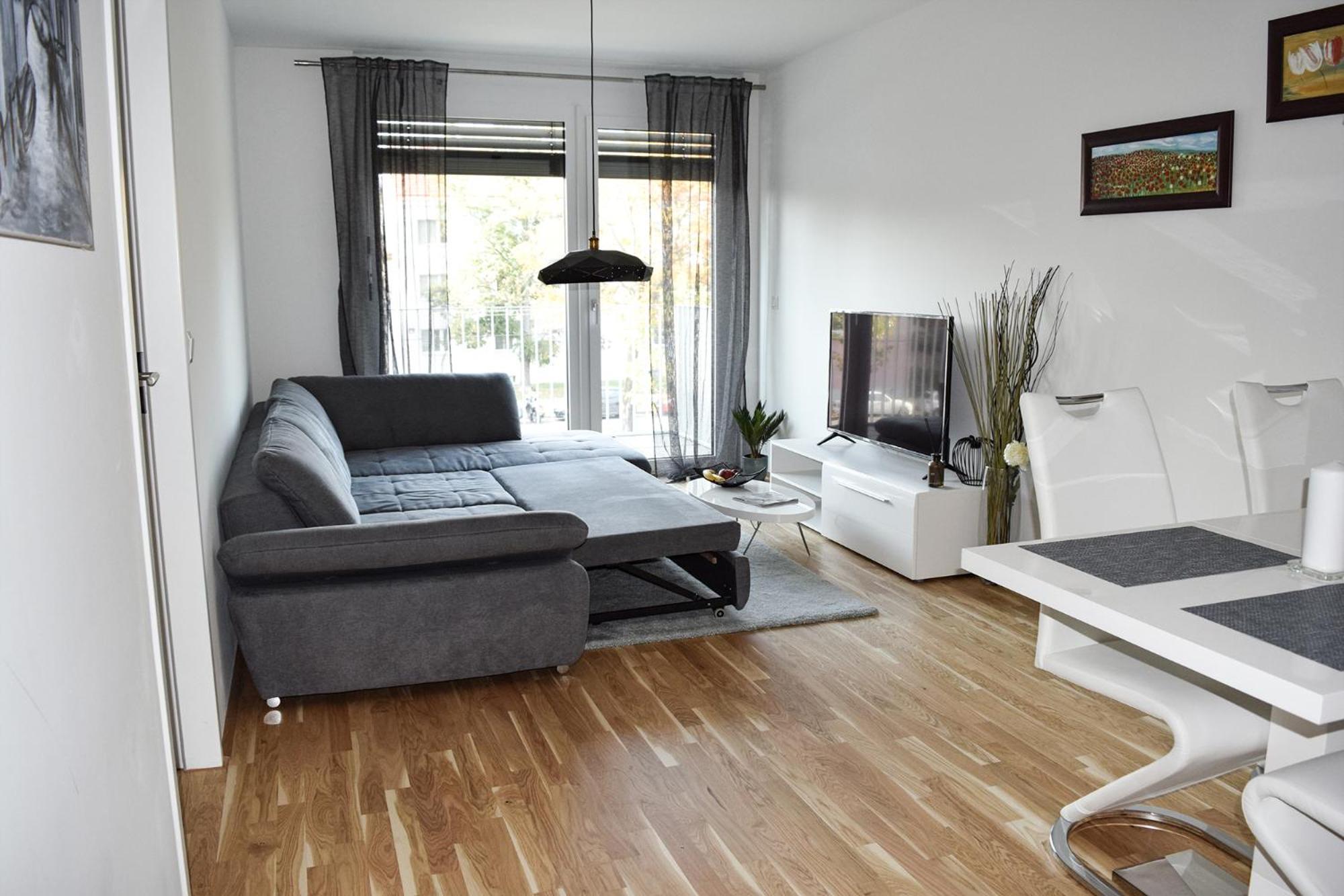 Cosy new Apartment 3min to VIC/Uno-City and Danube
