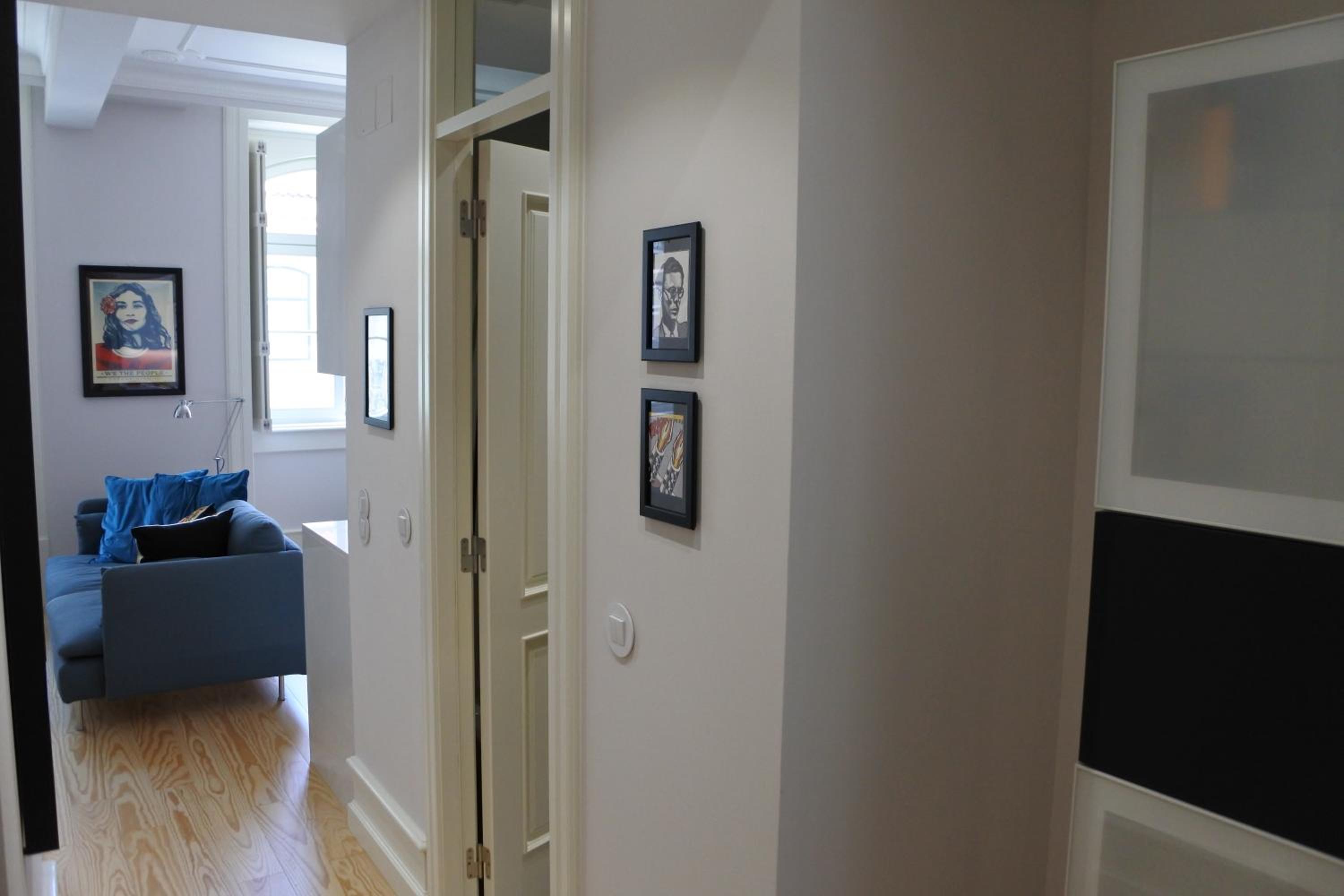 Lisbon Center Rua Augusta Modern Art Apartment view 2