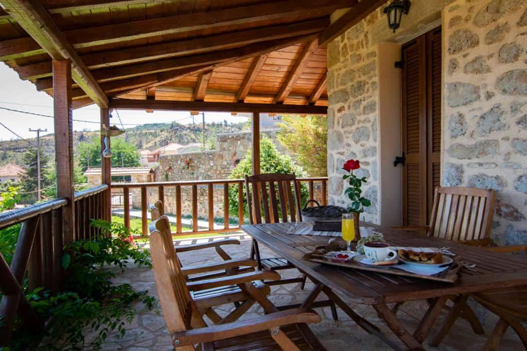Traditional Stone Home with view view 4