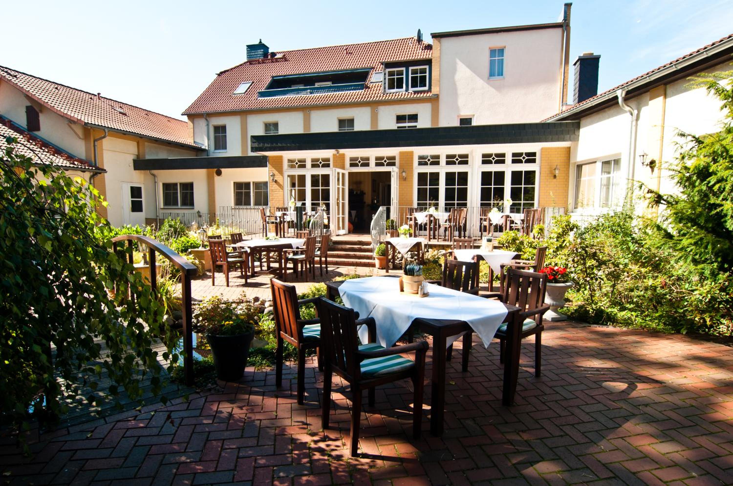 outdoor BBQ area