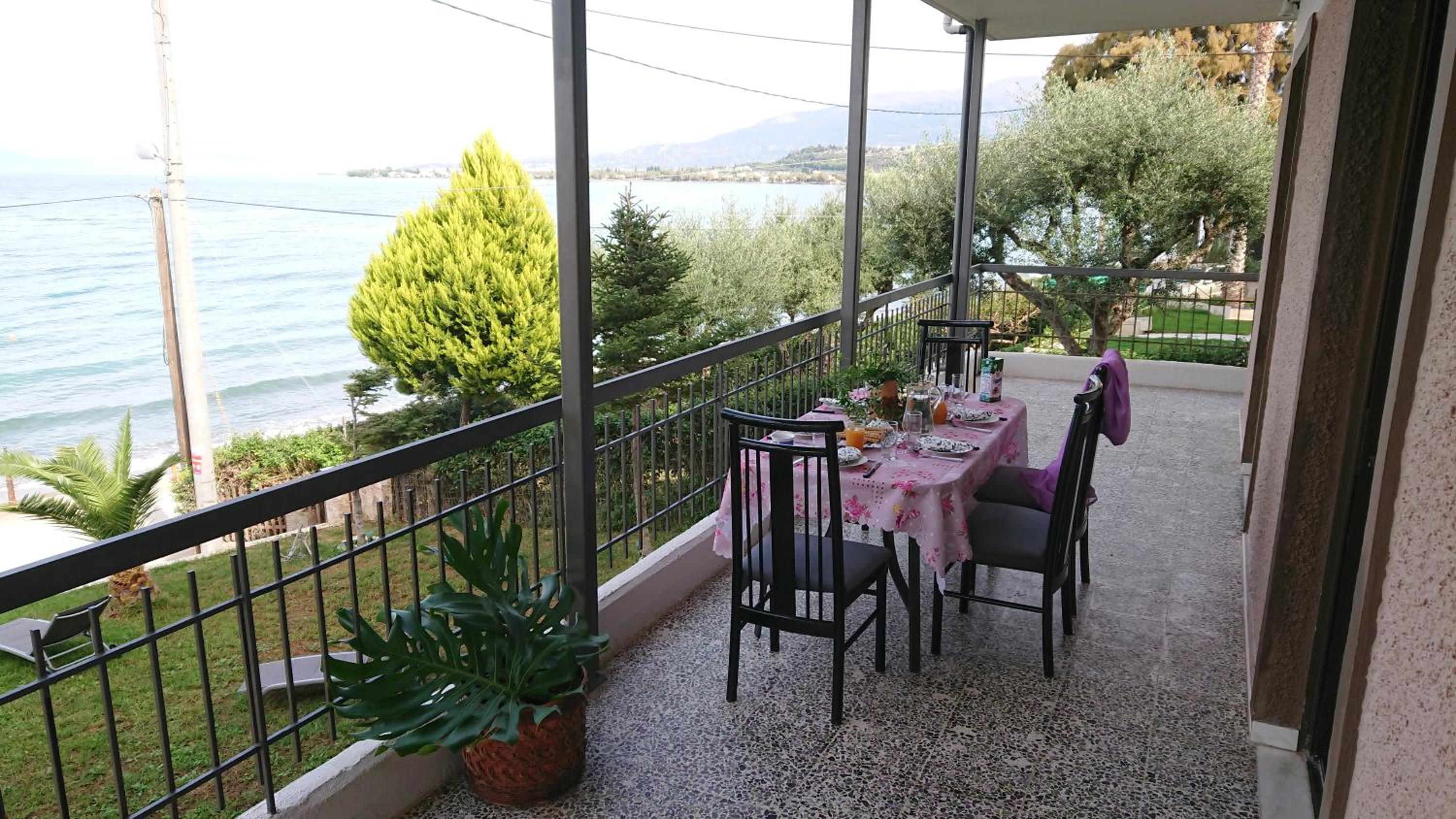 patra's sea front apartment view 5