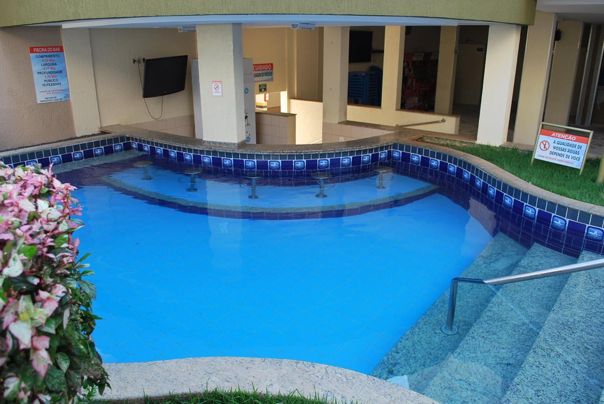 Prive das Thermas I Caldas Novas - ACHEI FERIAS - com roupa de cama