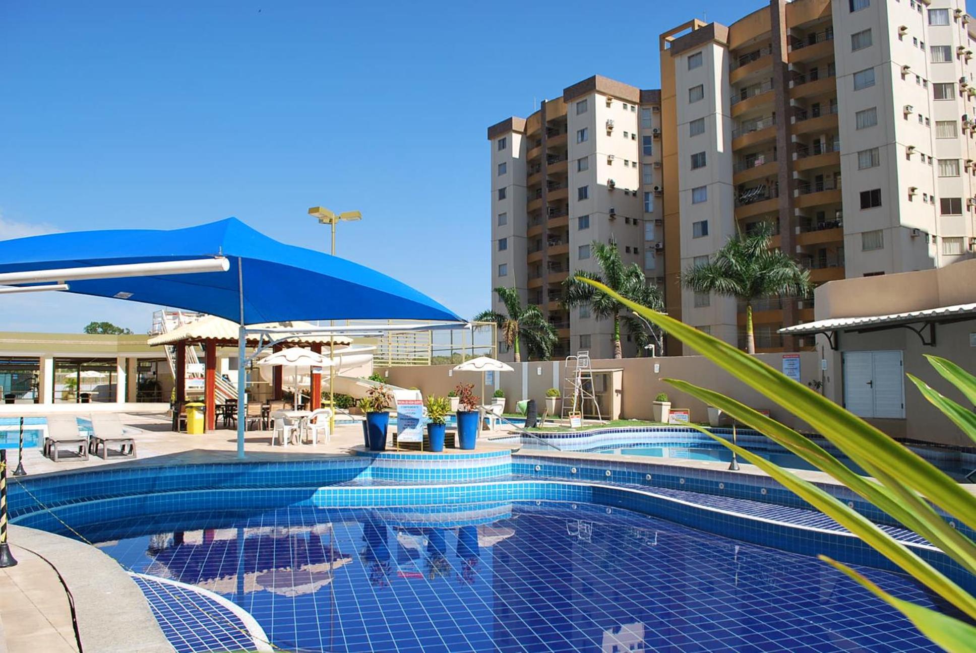 Prive das Thermas I Caldas Novas - ACHEI FERIAS - com roupa de cama