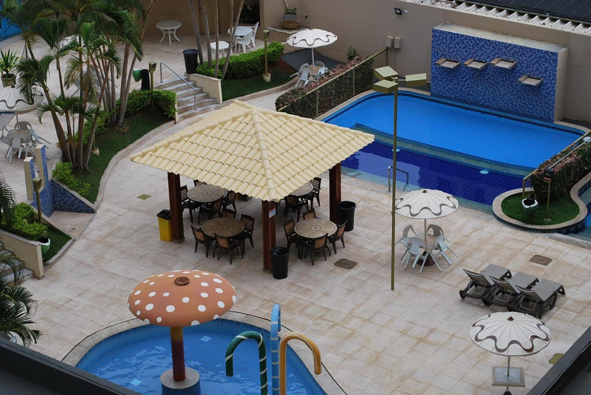 Prive das Thermas I Caldas Novas - ACHEI FERIAS - com roupa de cama