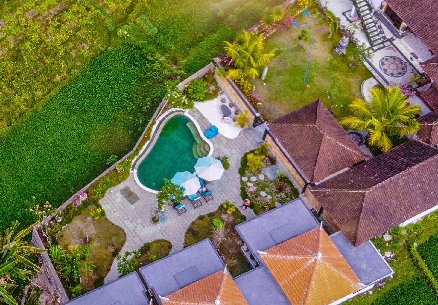 Dana Bali Ricefield Villa view 4