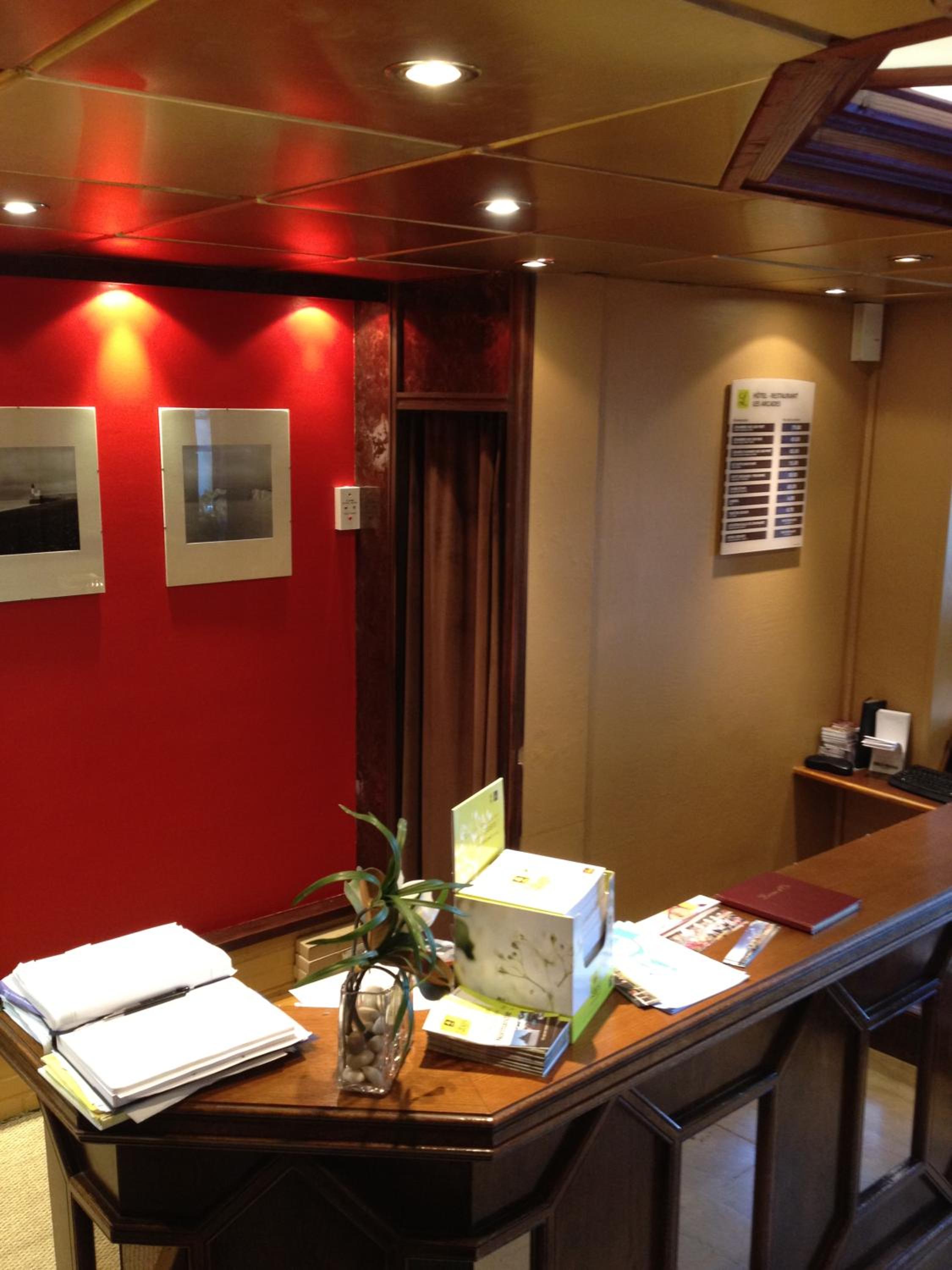 hotel reception
