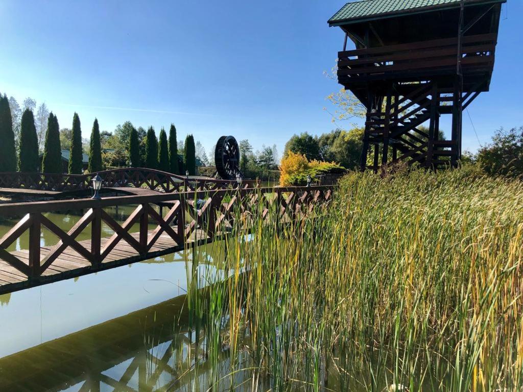 Domek nad stawem view 5