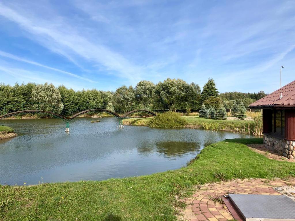 Domek nad stawem view 3