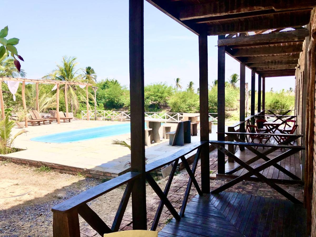 outdoor BBQ area