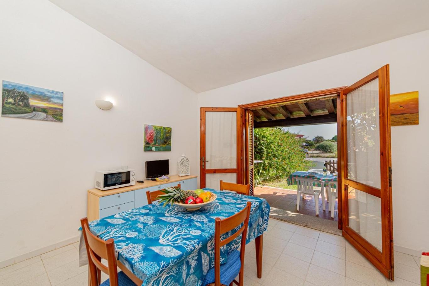 Appartamento Trilocale Le Canne 6 posti letto con giardino
