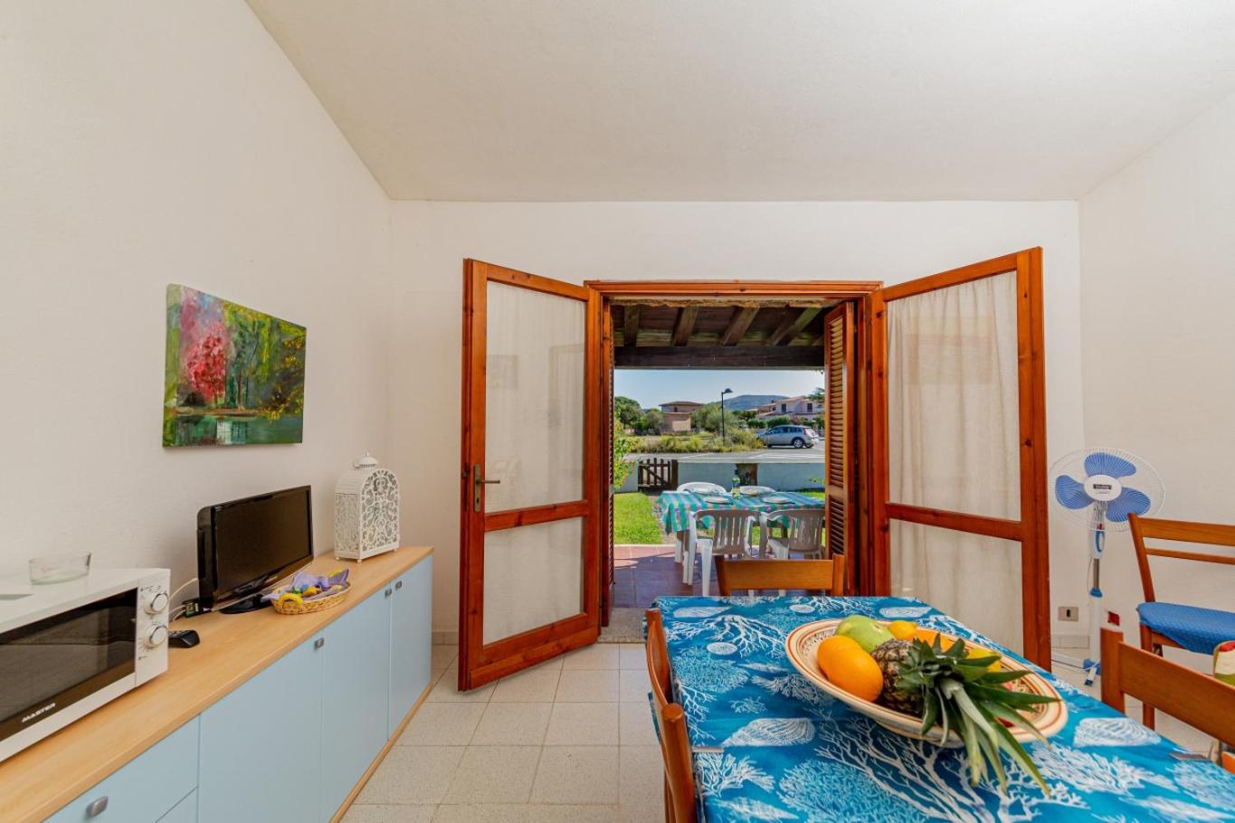 Appartamento Trilocale Le Canne 6 posti letto con giardino