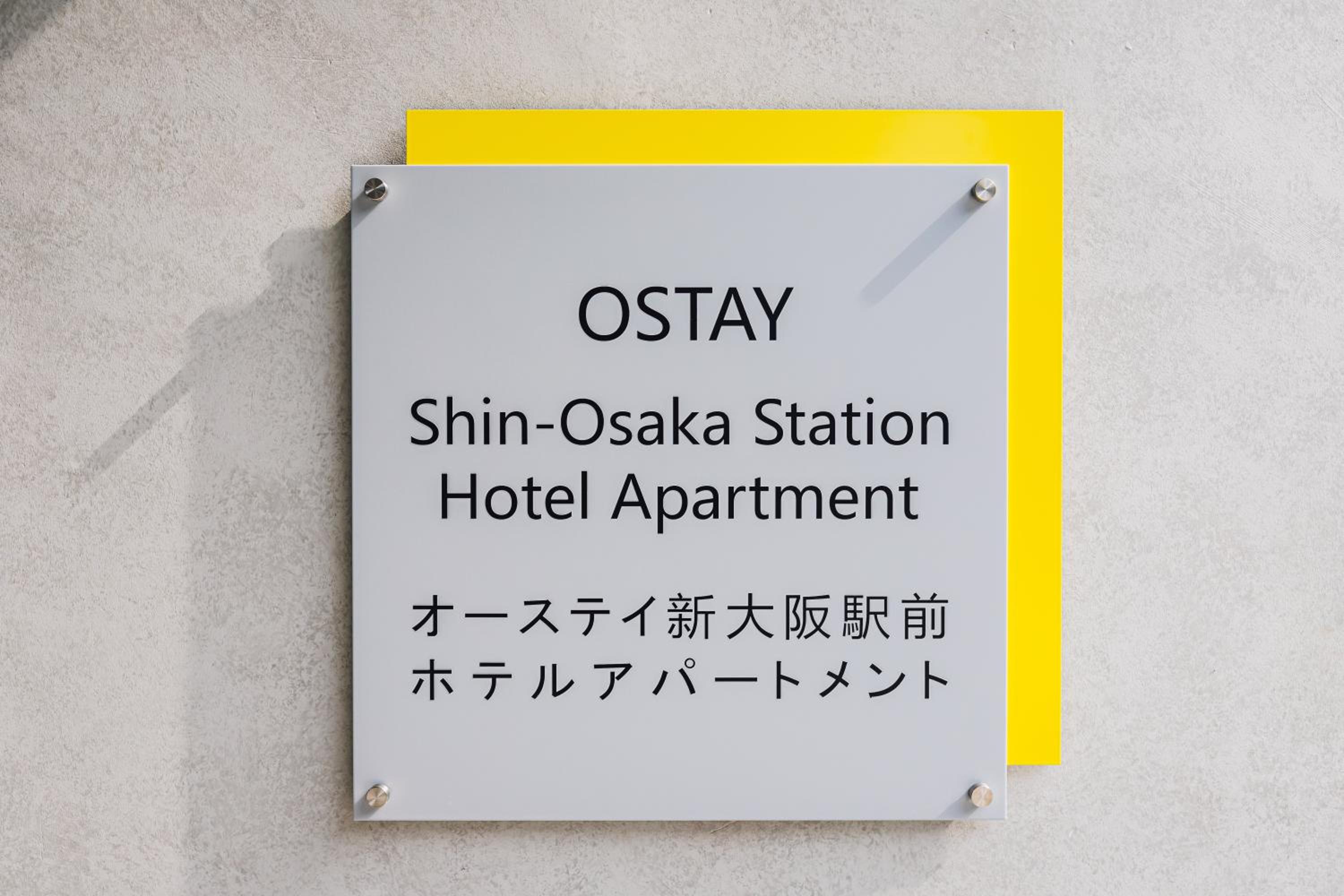 Ostay Shin-Osaka Hotel Apartment