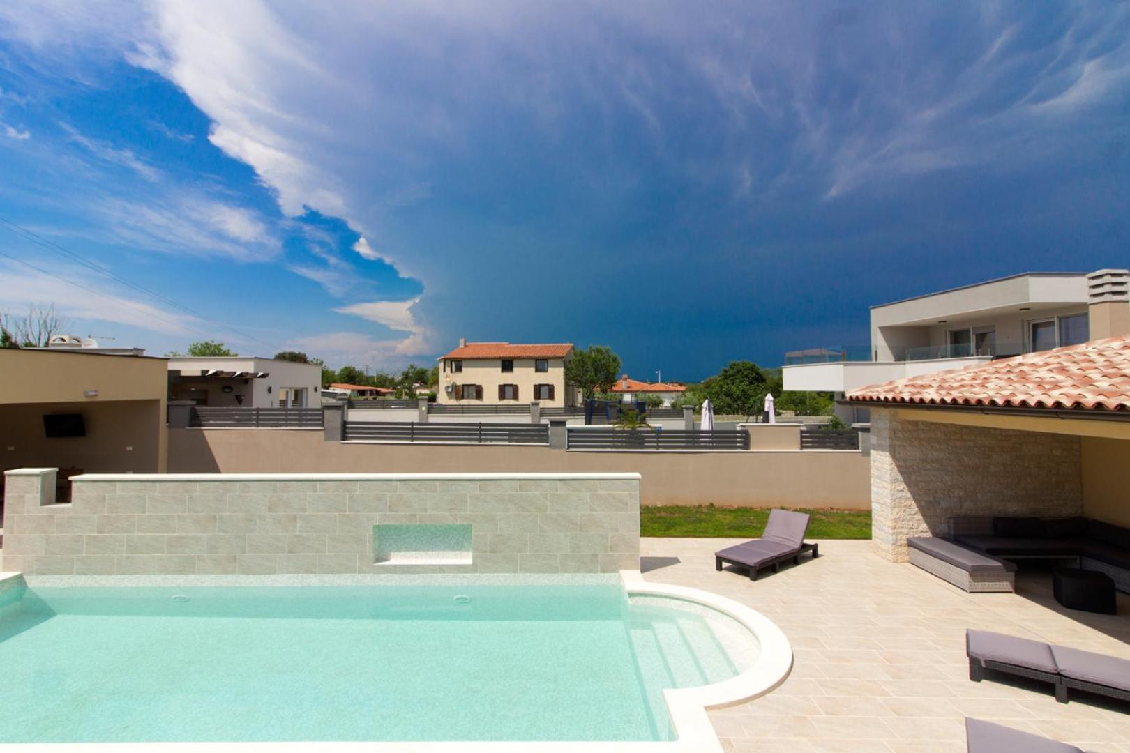 Beautiful villa Markulin with private pool near Pula view 3